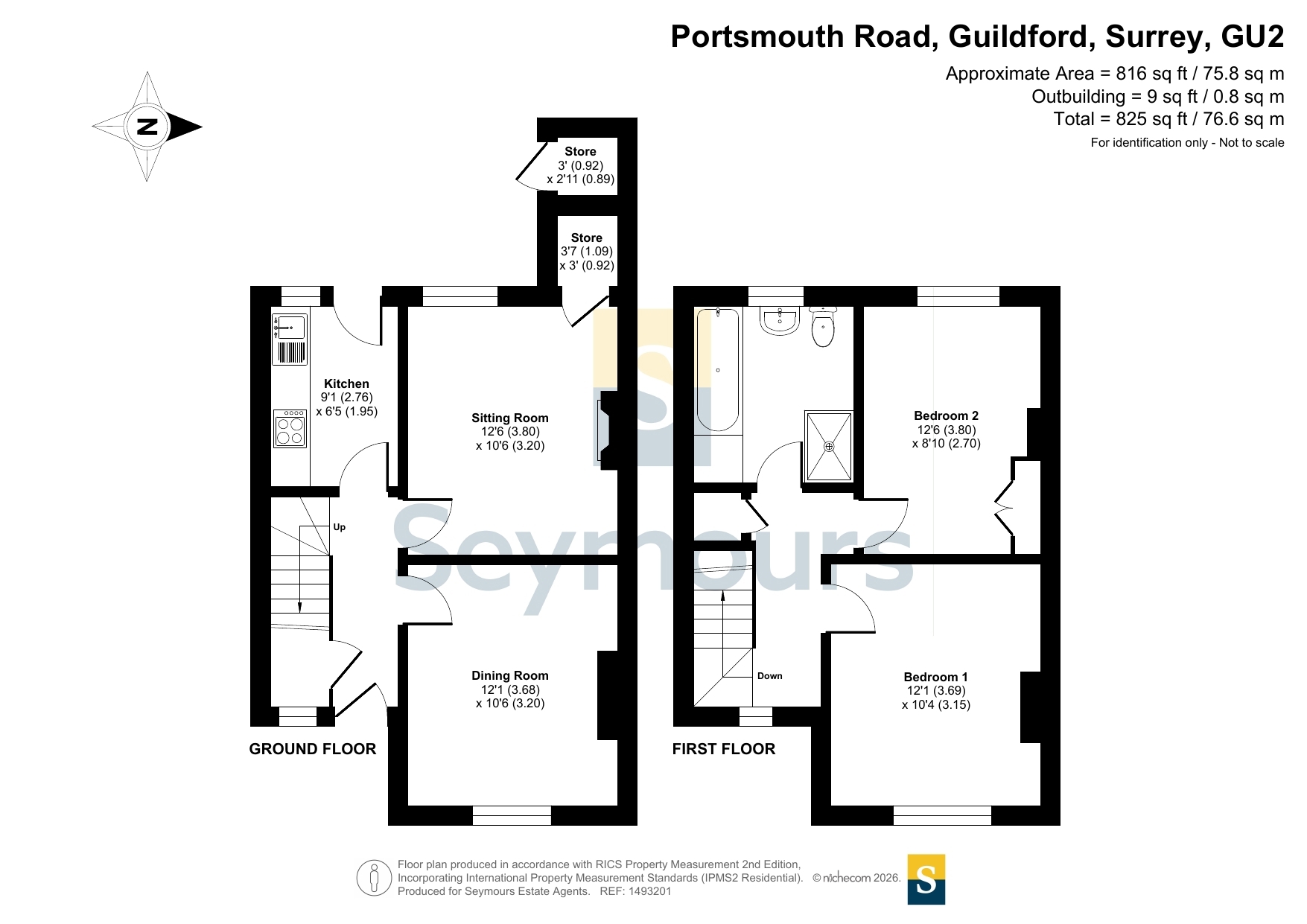 60, Portsmouth Road, Surrey floorplan