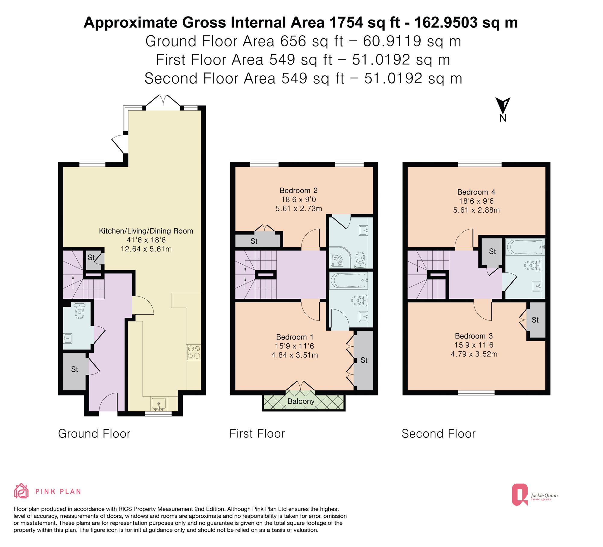 24 Mulberry Way, Ashtead floorplan