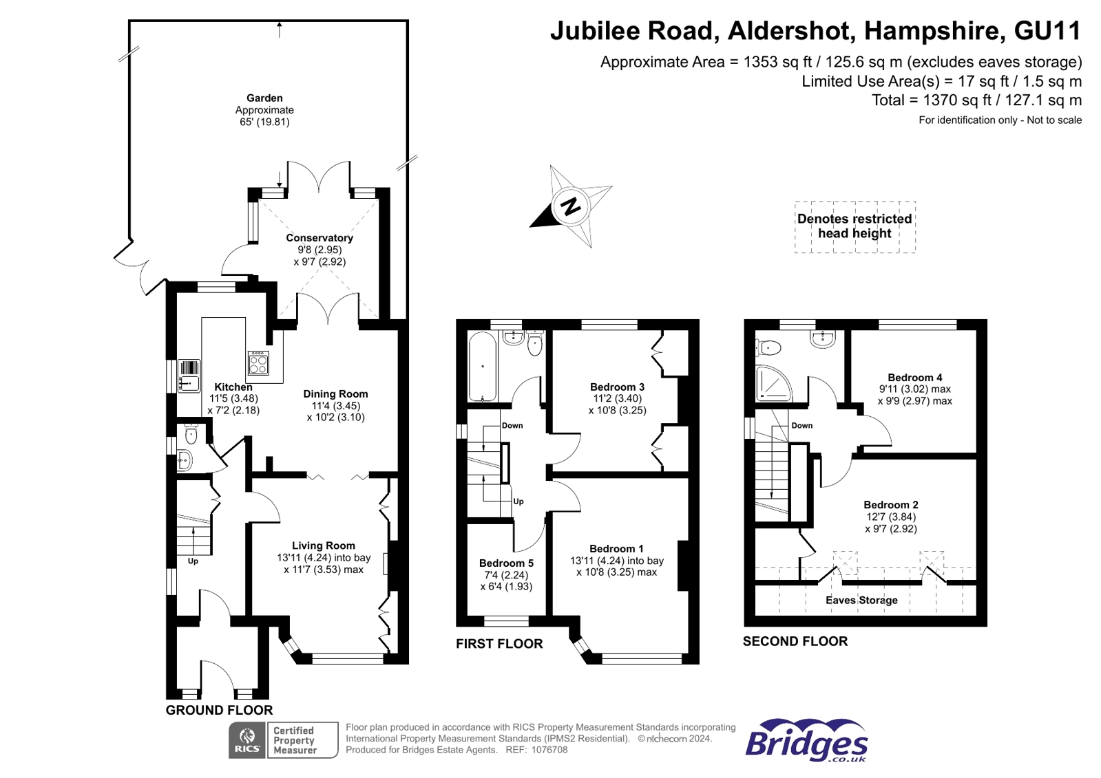 Jubilee Road, Aldershot, Hampshire GU11, 5 bedroom semidetached house