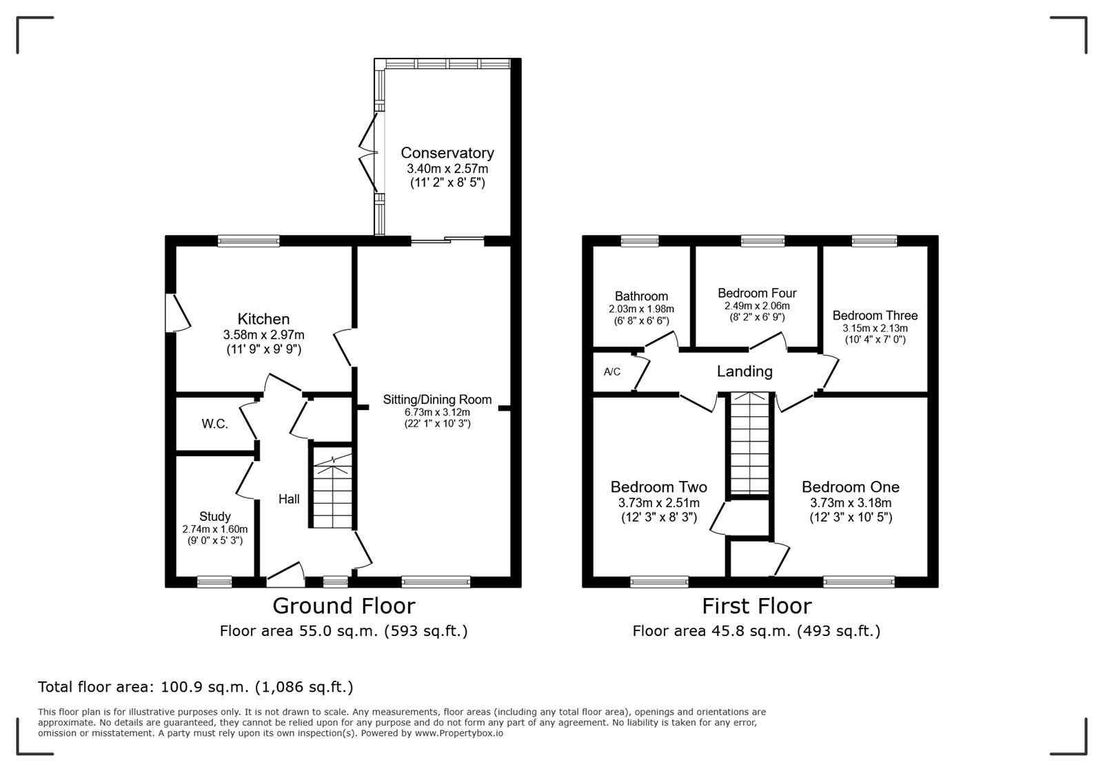 Winchcombe Drive, Worcestershire floorplan