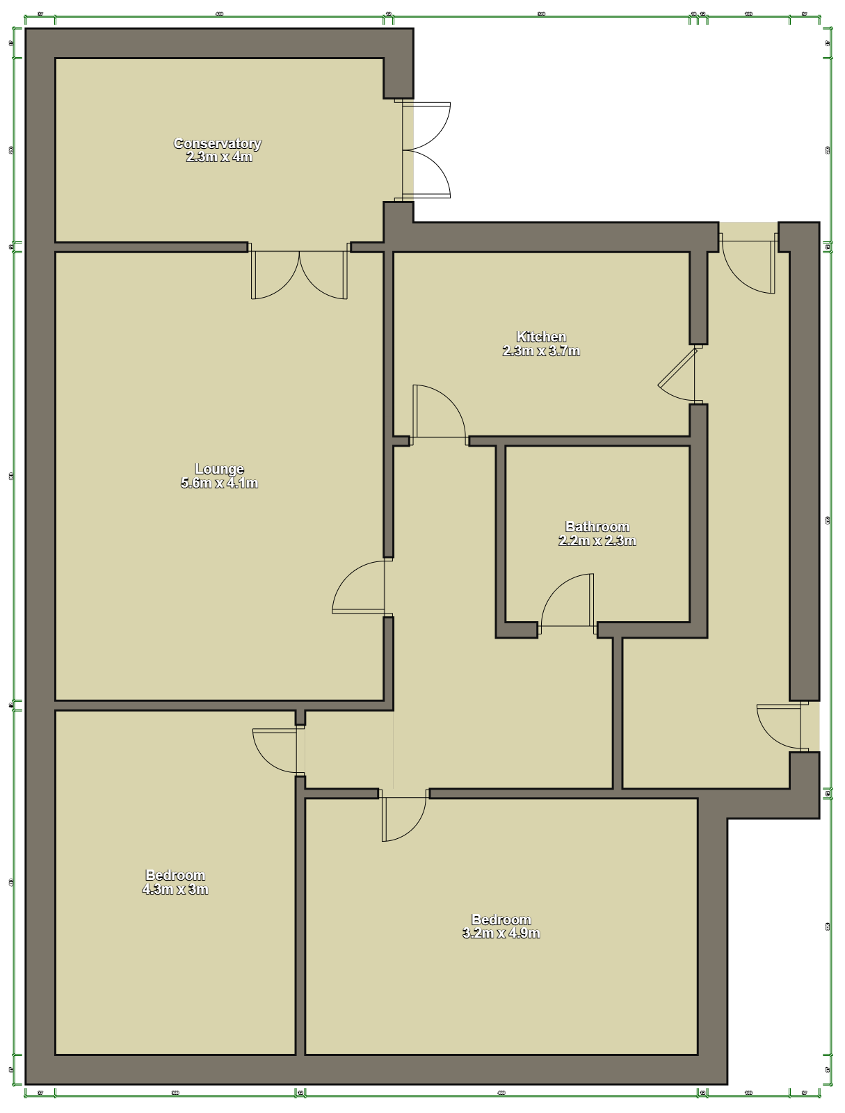 6 Beechwood Avenue, Aberdare floorplan