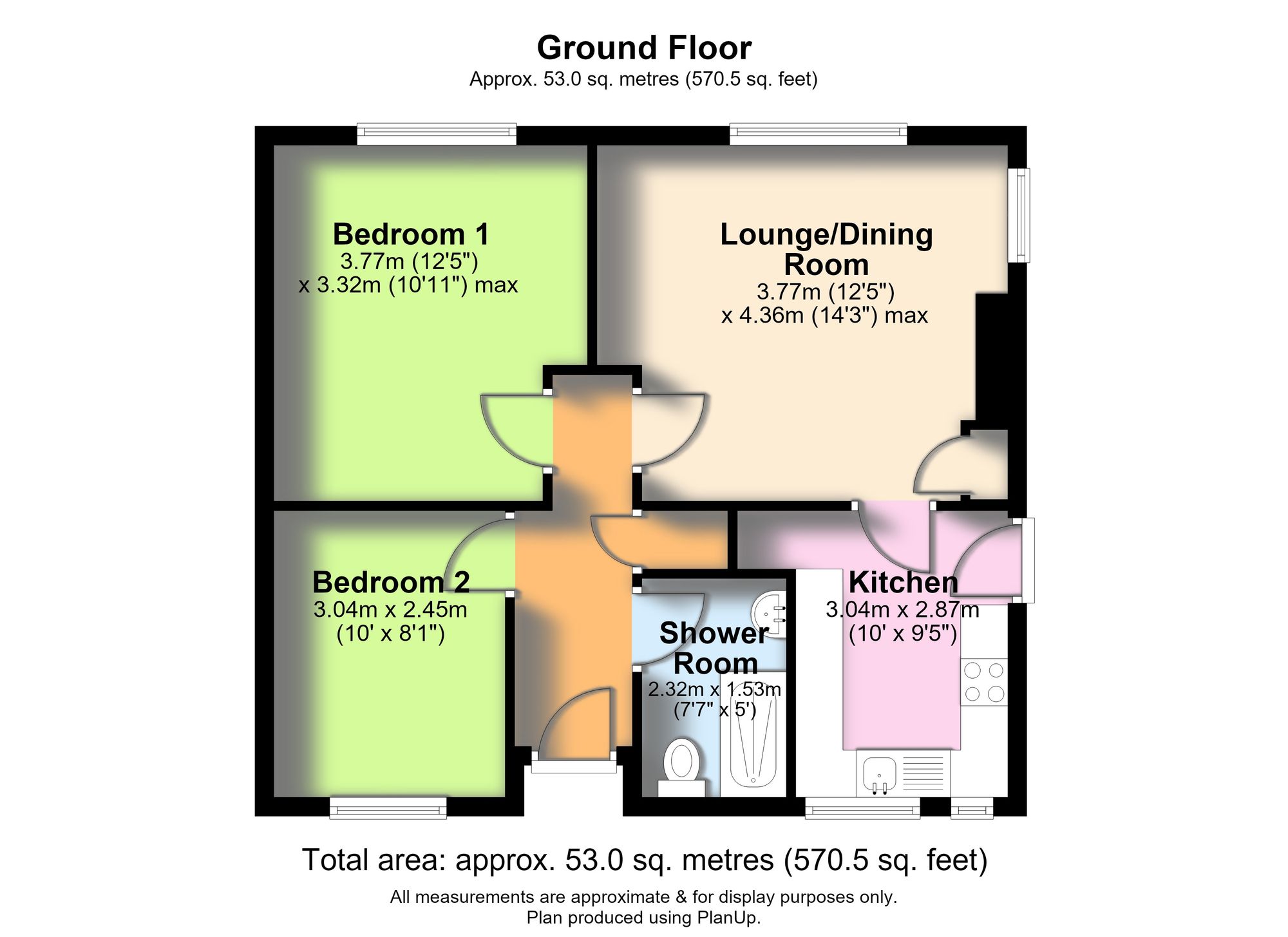 23 Talbot Road, Telford floorplan
