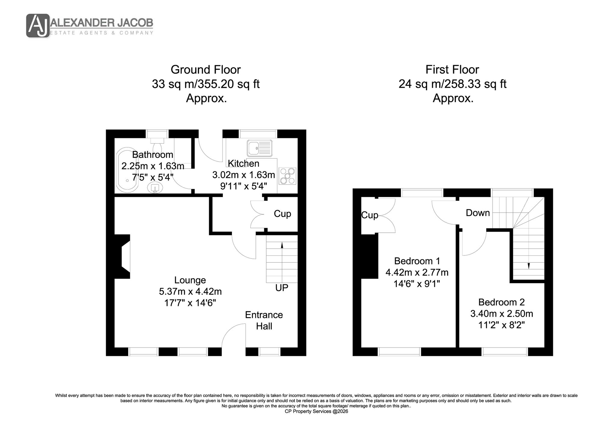14 Mill Lane, Retford floorplan