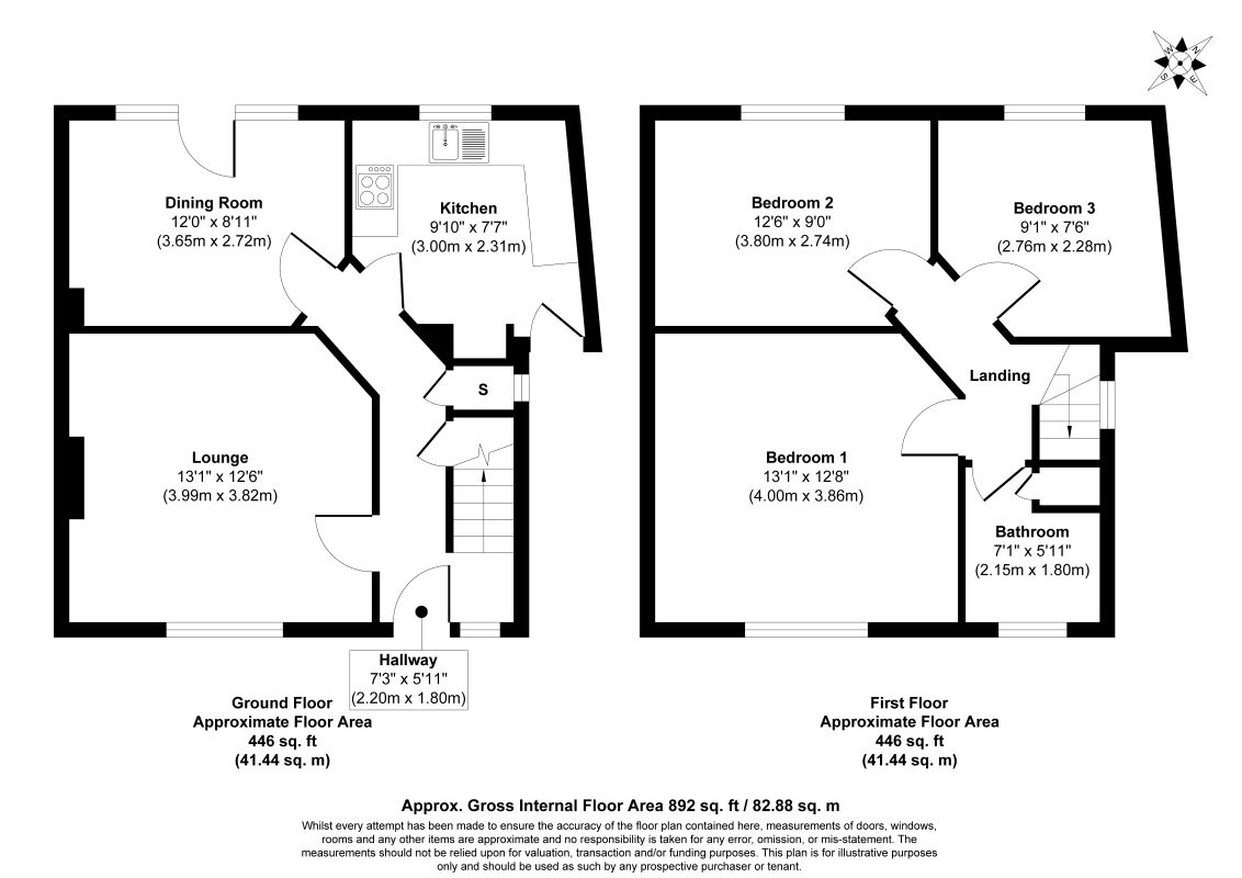 Motcombe Lane, Eastbourne floorplan