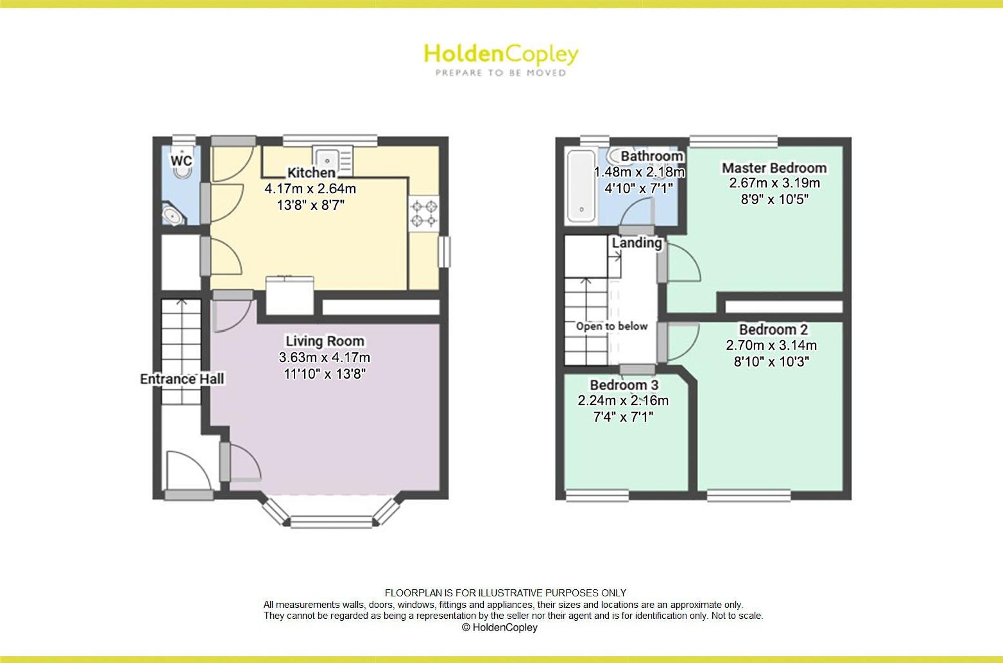 52 Highfield Drive, Nottingham floorplan