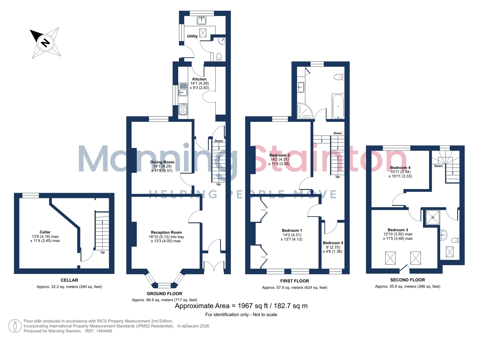 108, Bradford Road, West Yorkshire floorplan