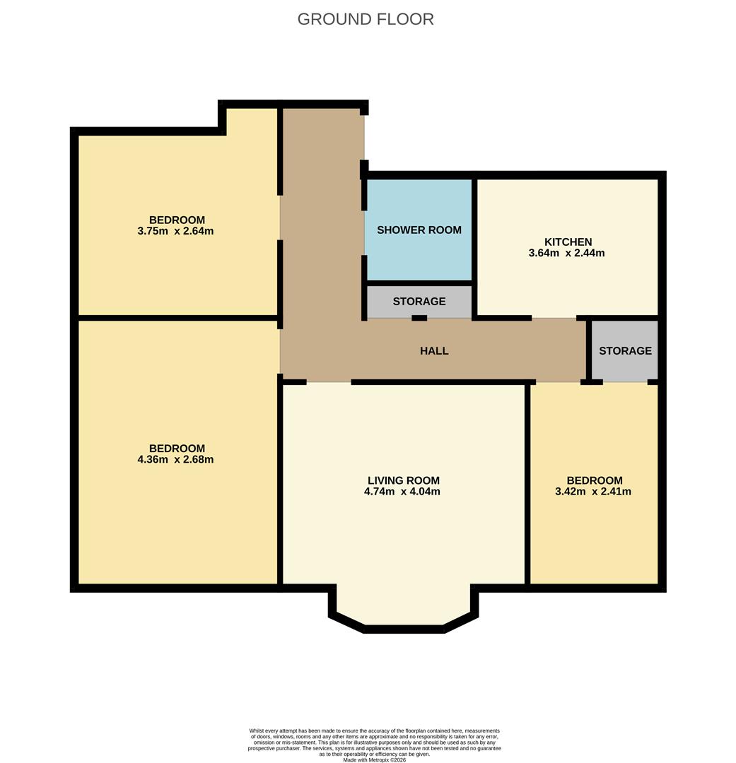 2/L, 207, Perth Road, Dundee floorplan
