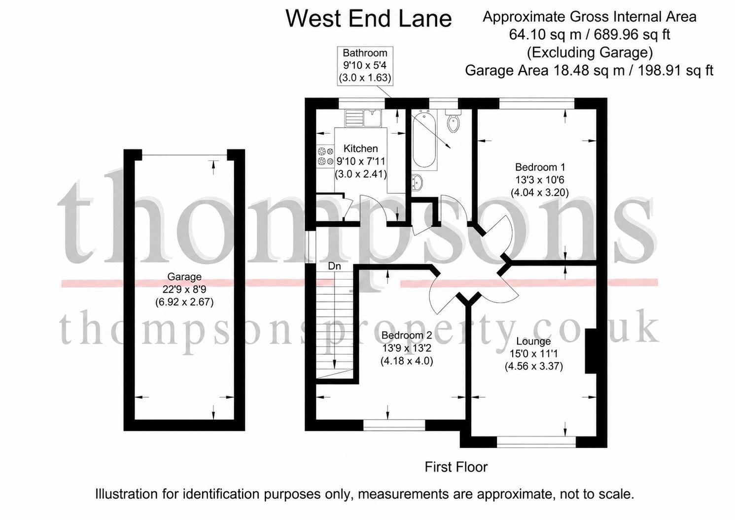 106b, West End Lane, Hayes floorplan