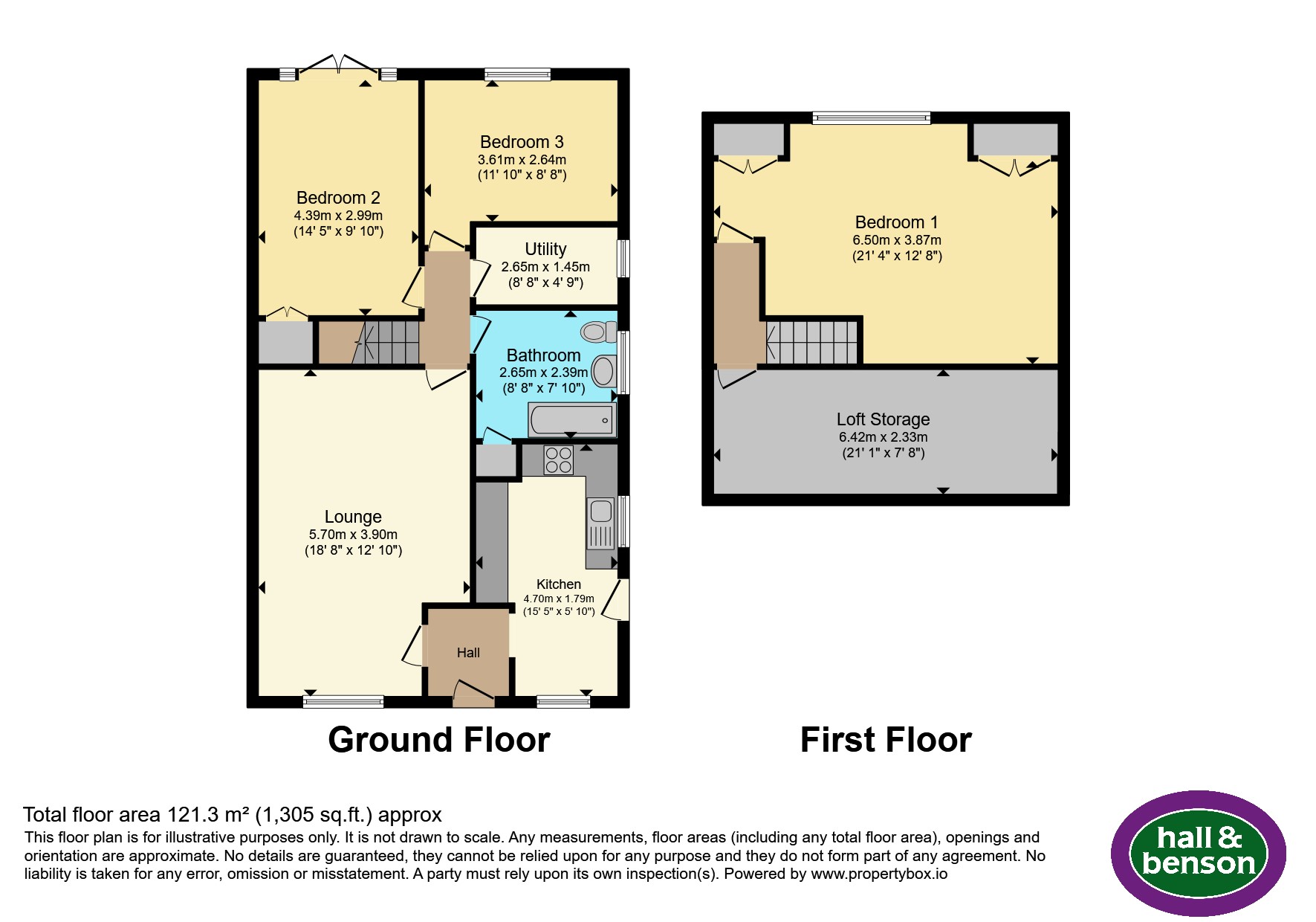 21, Calder Close, DERBY floorplan