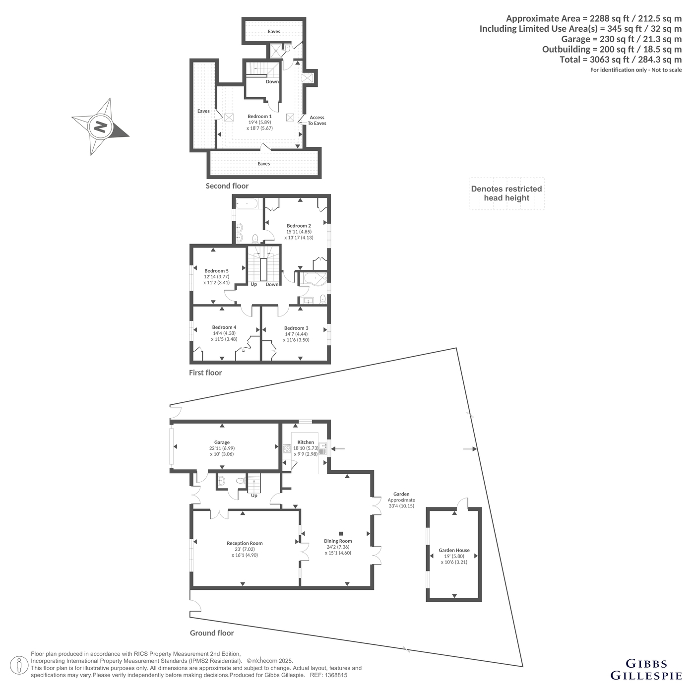 23, Whitegate Gardens, Harrow floorplan