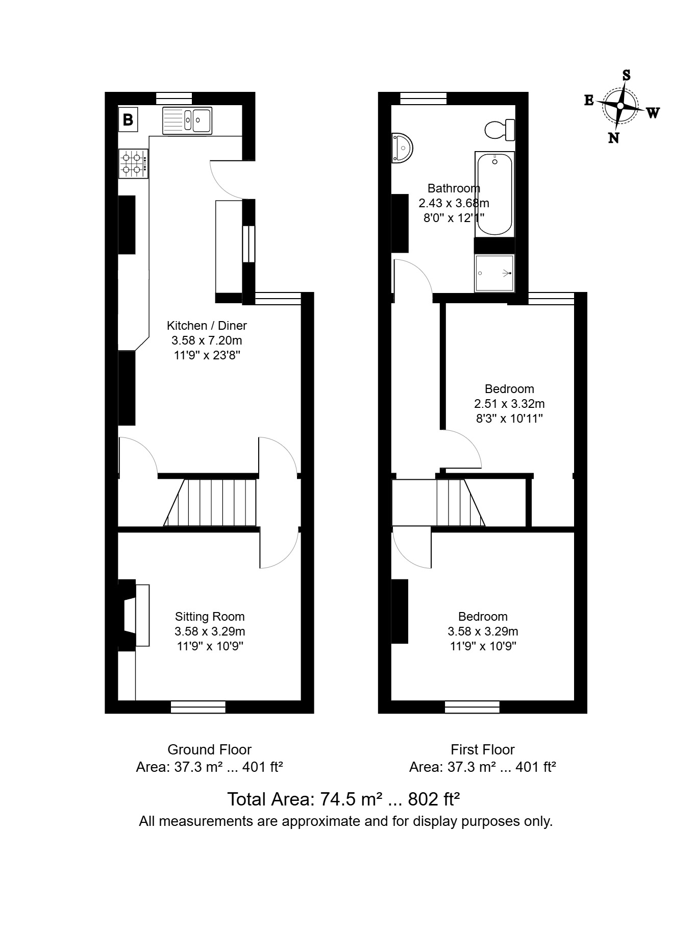 24 Napier Road, Tunbridge Wells floorplan