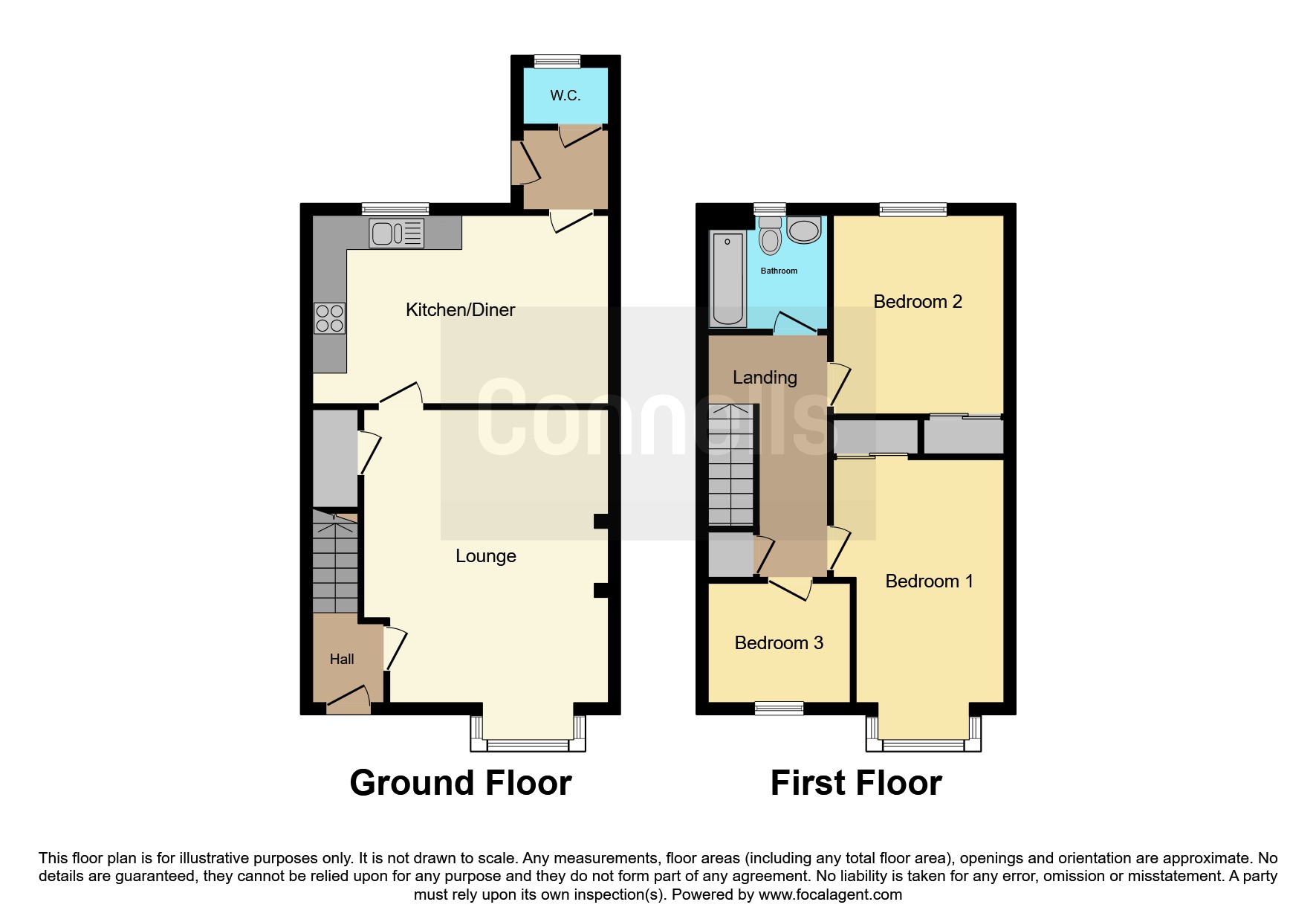 10, Cornwall Street, Plymouth floorplan