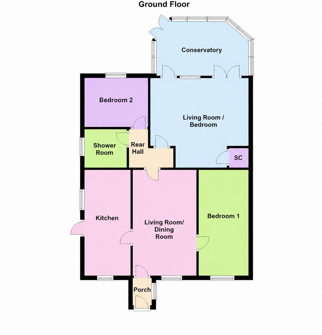 26, The Lawns, Corby floorplan