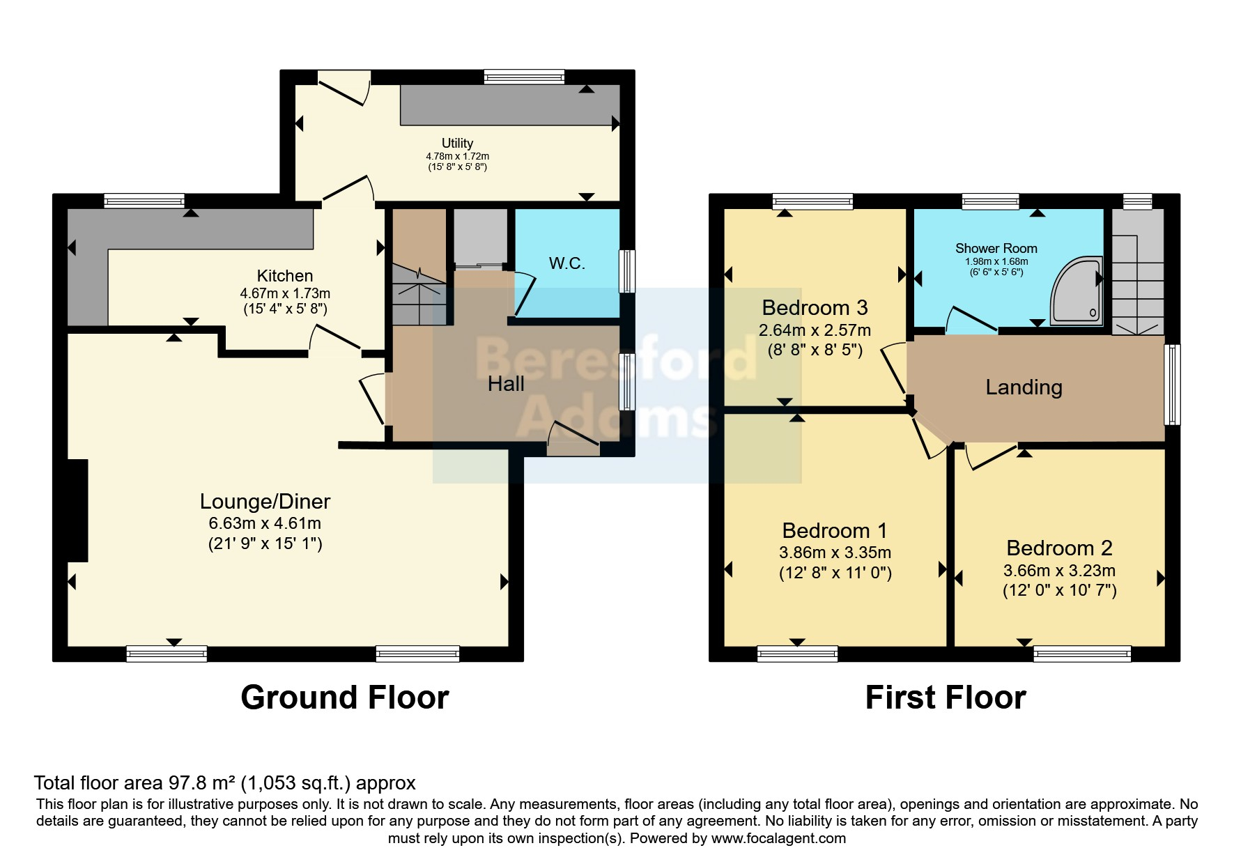 9, Treflan, Pwllheli floorplan