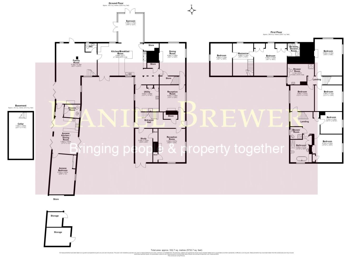 Bays Farm, Shalford Green, Braintree floorplan