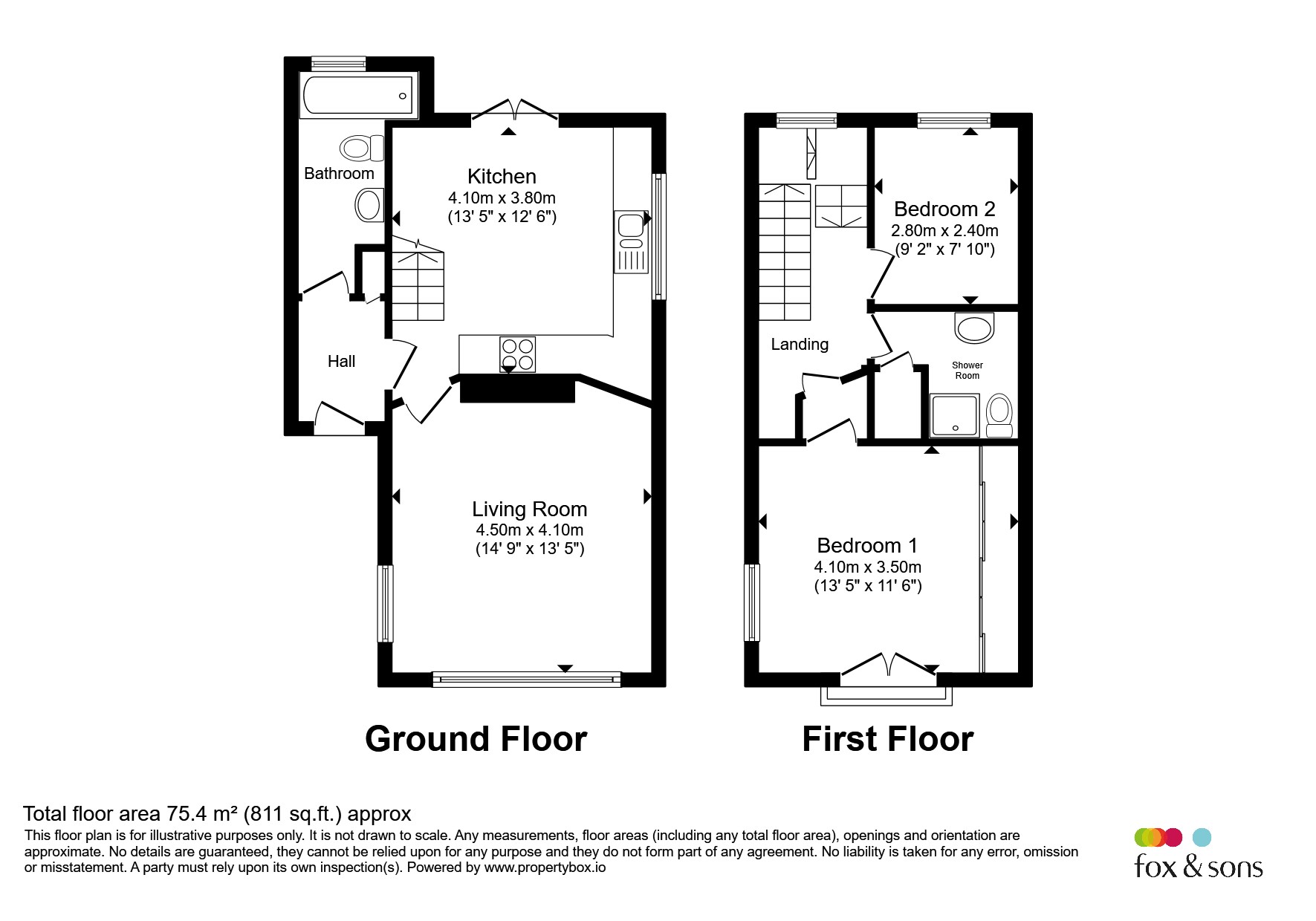 6, Alfred Road, Hastings floorplan