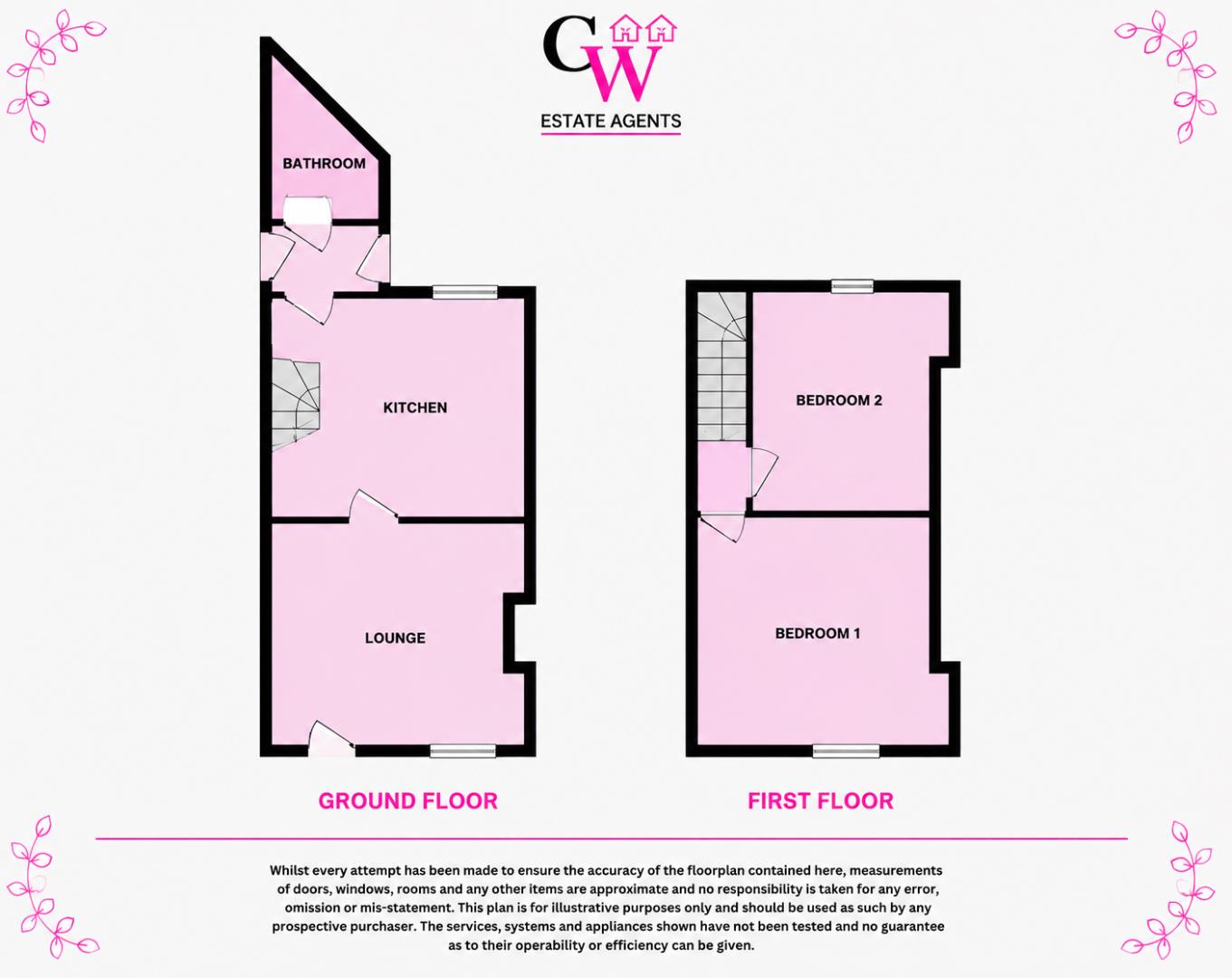 1, Bradwall Street, Sandbach floorplan