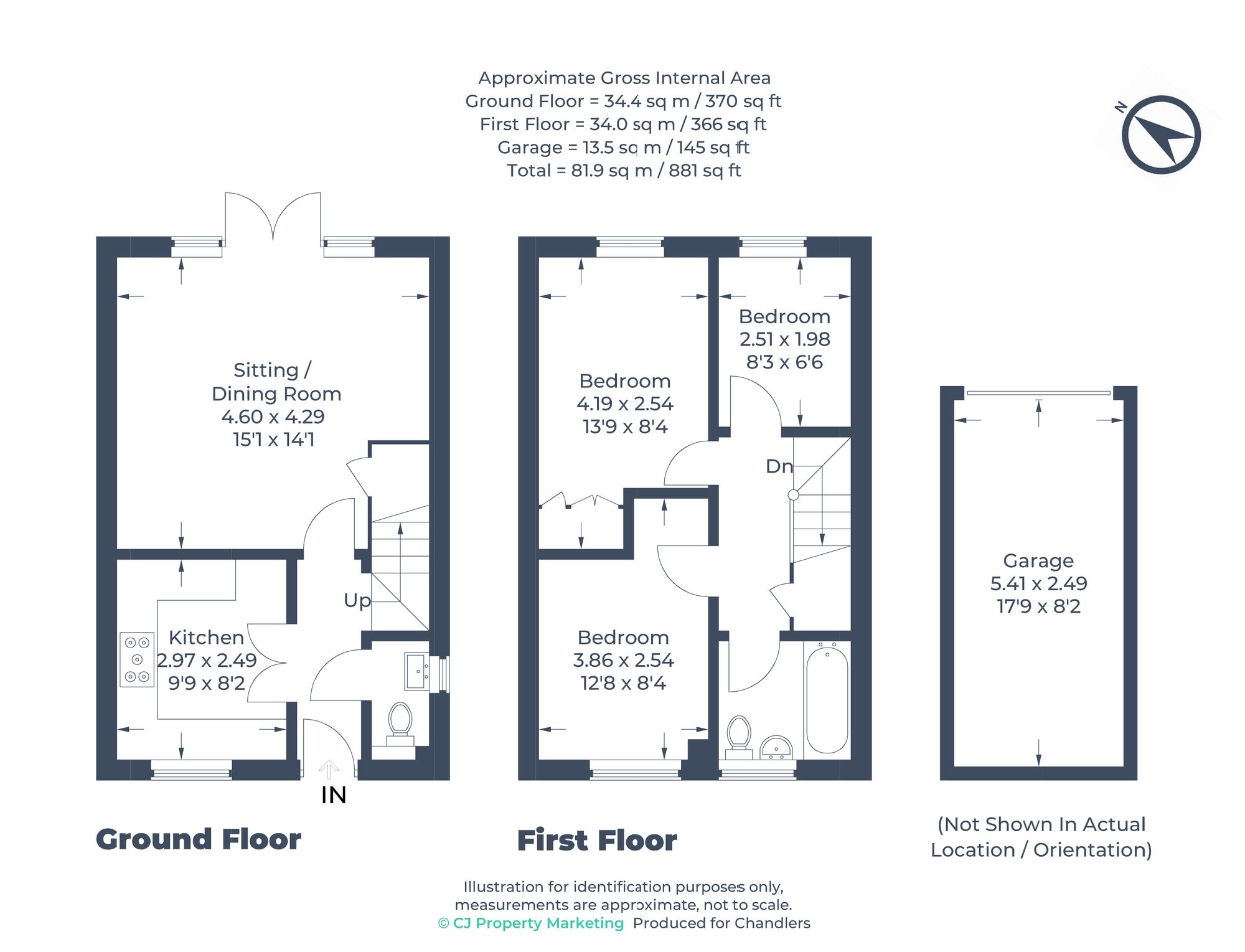 11 Fresson Road, Stevenage floorplan