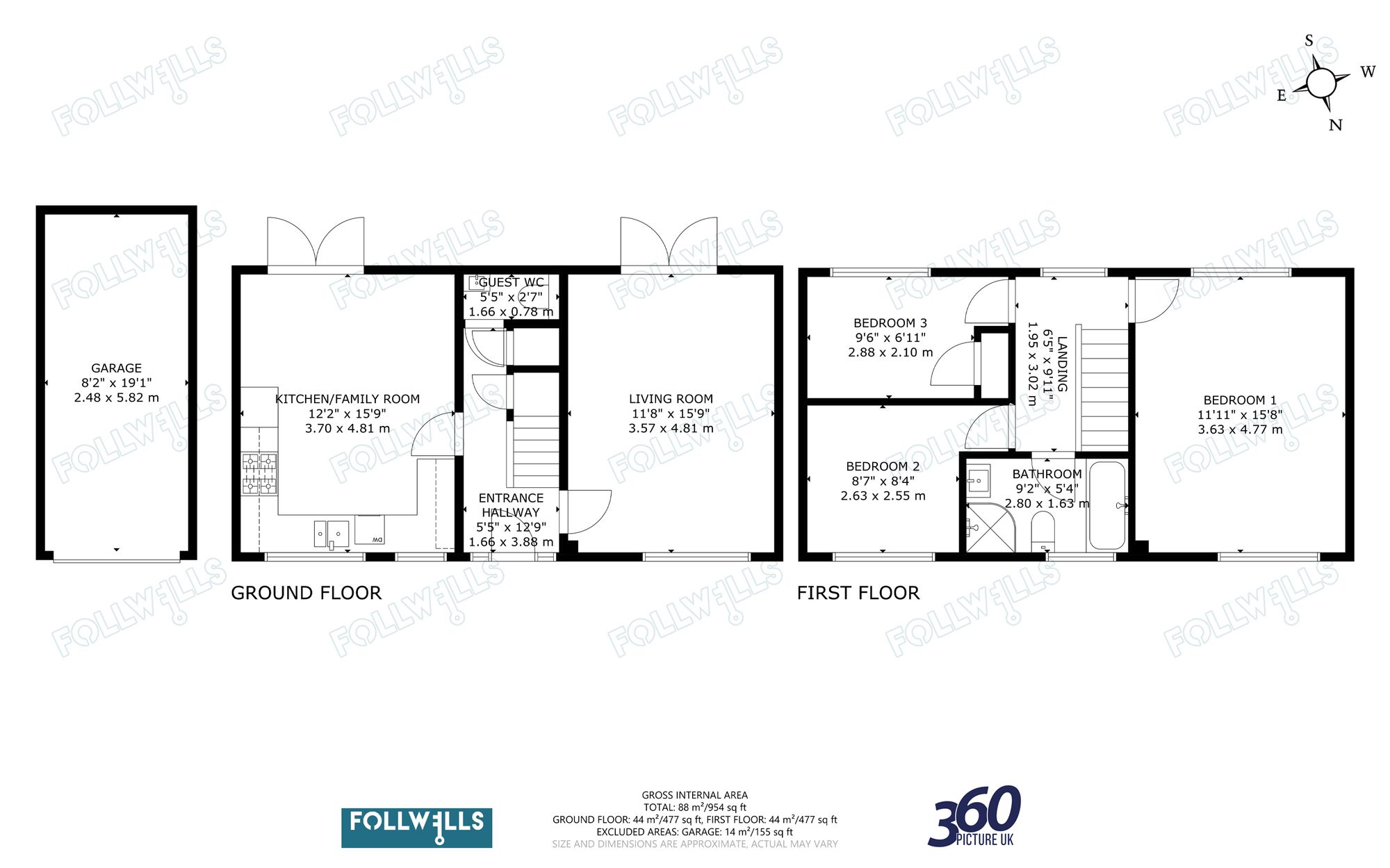 27 Ashbourne Drive, Newcastle floorplan