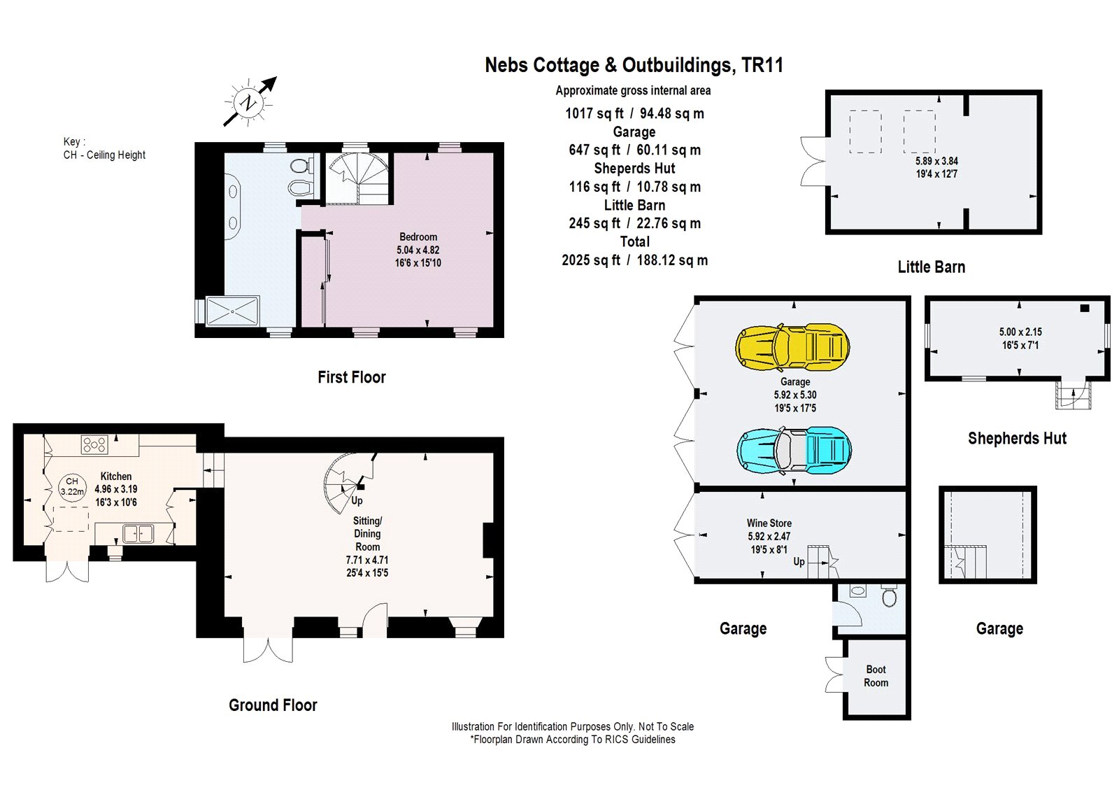 The Old Vicarage,, Penarrow Road, Falmouth floorplan