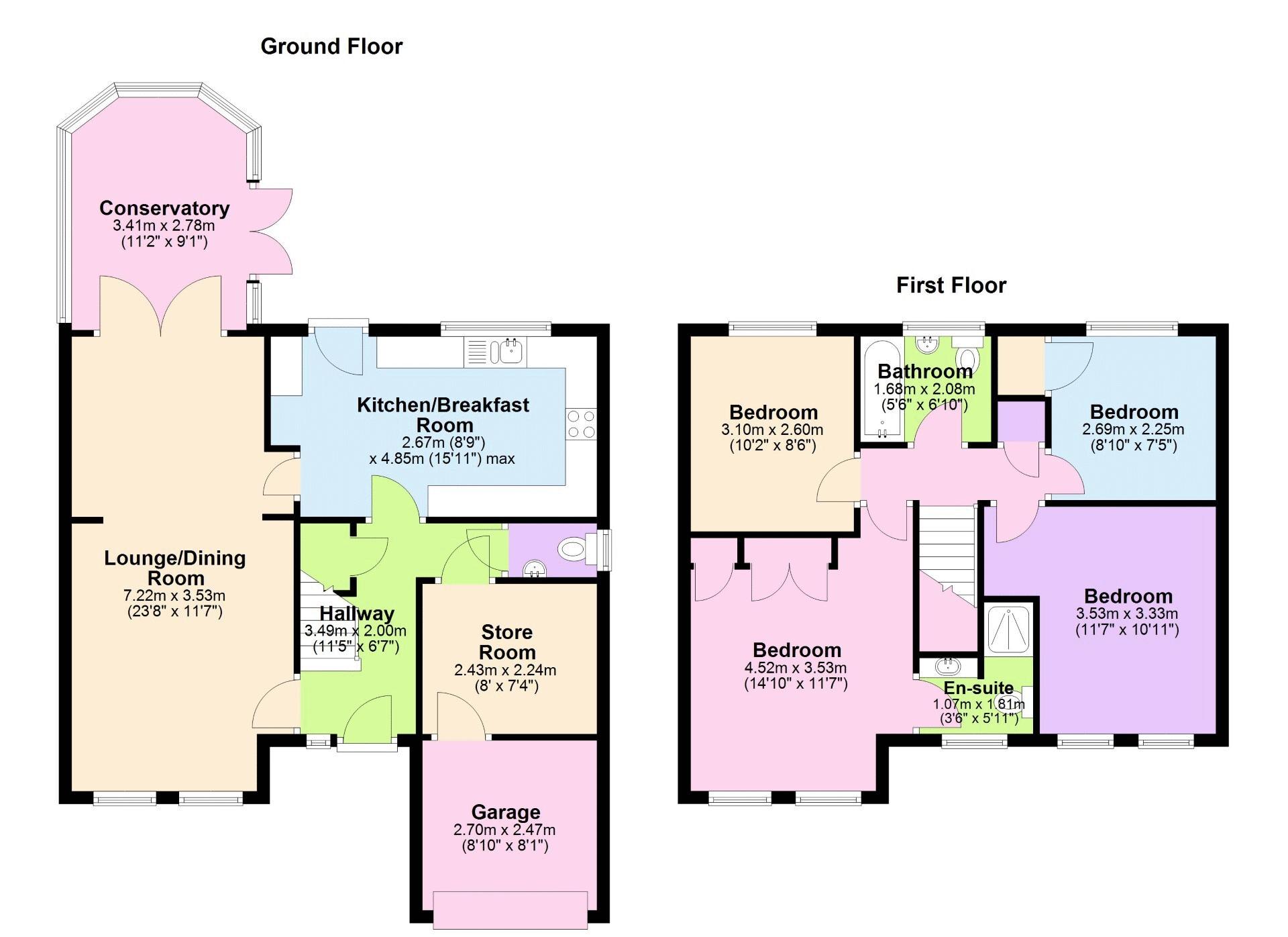 15, Cutter Close, Newport floorplan
