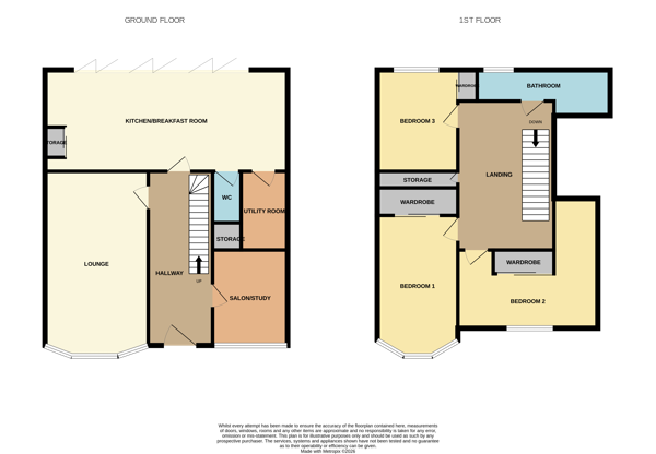 14, Old Church Road, Water Orton floorplan