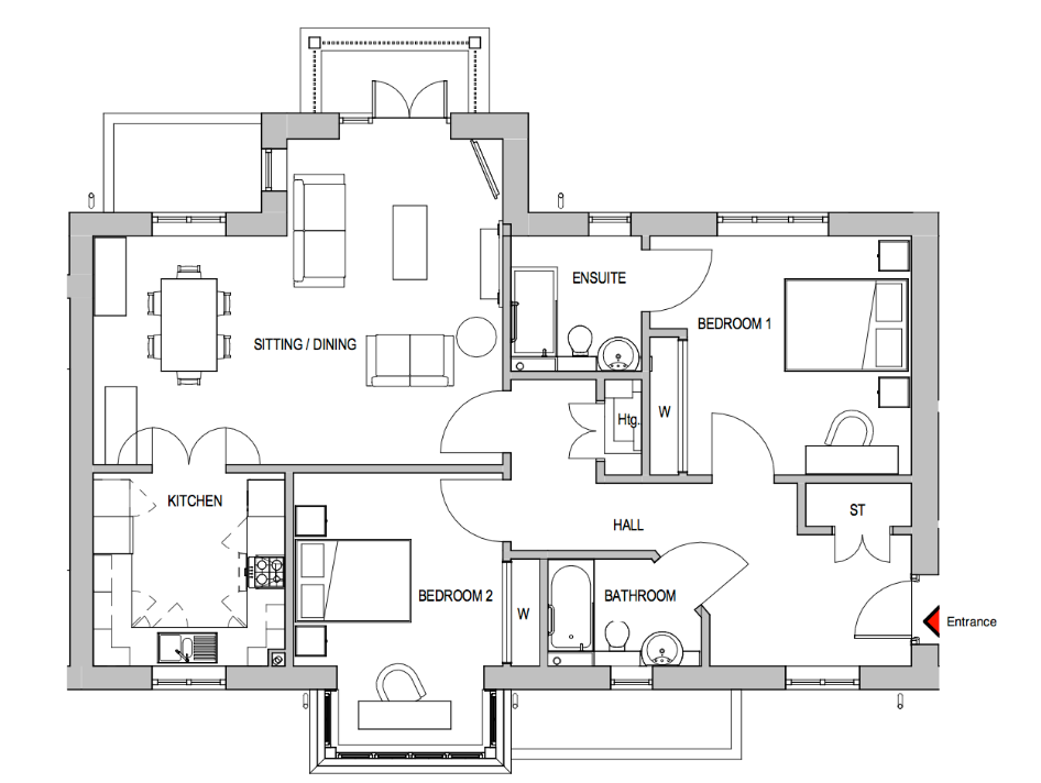 2 Bedrooms Flat for sale in Frog Lane, Tattenhall Chester CH3