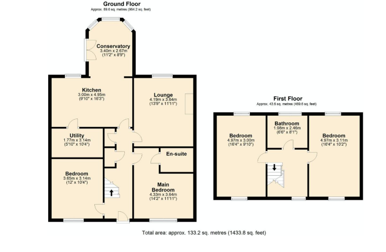 18, Fell View, Burnley floorplan