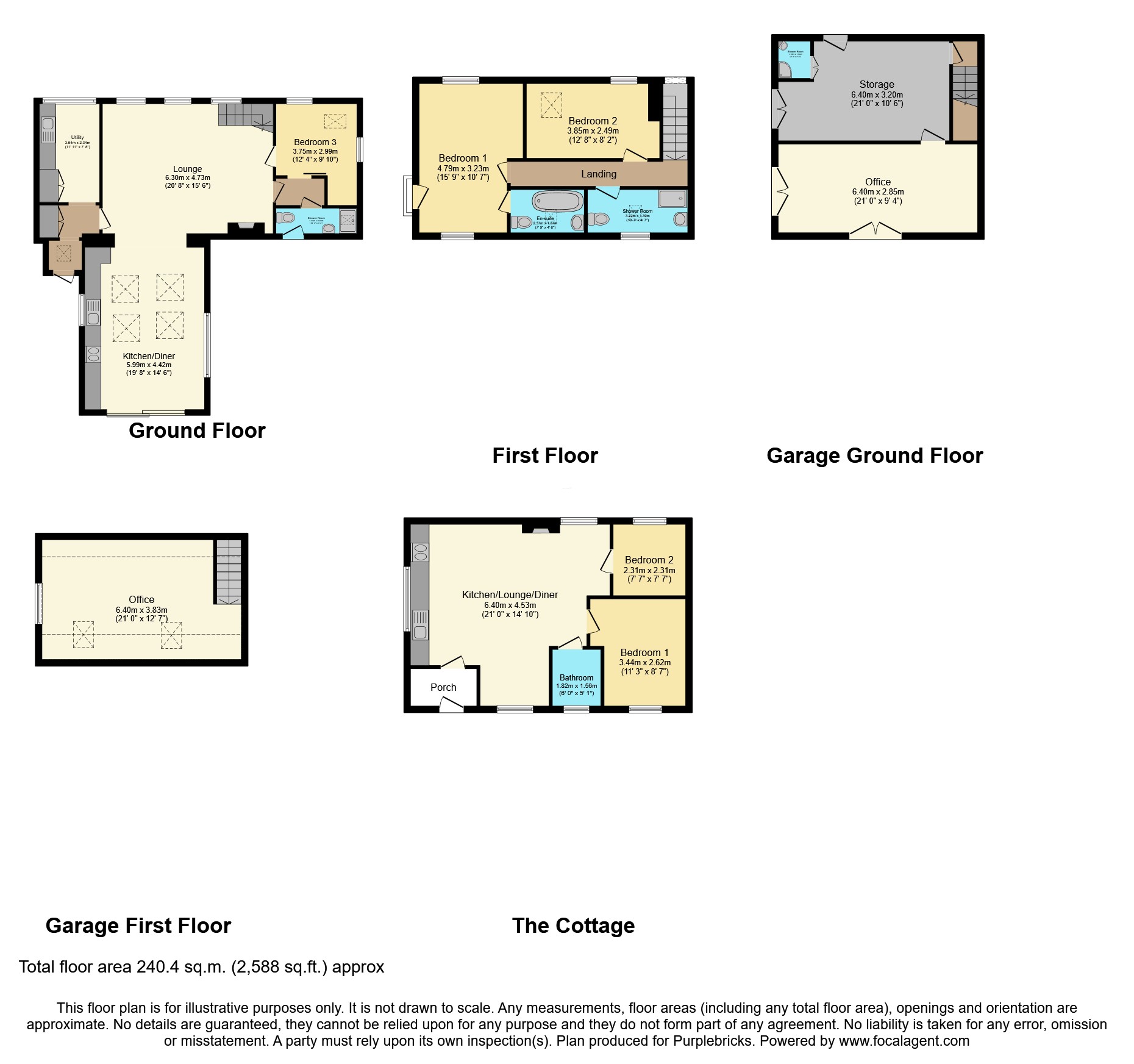 The Granary, Harrolds Farm, Kilgetty floorplan