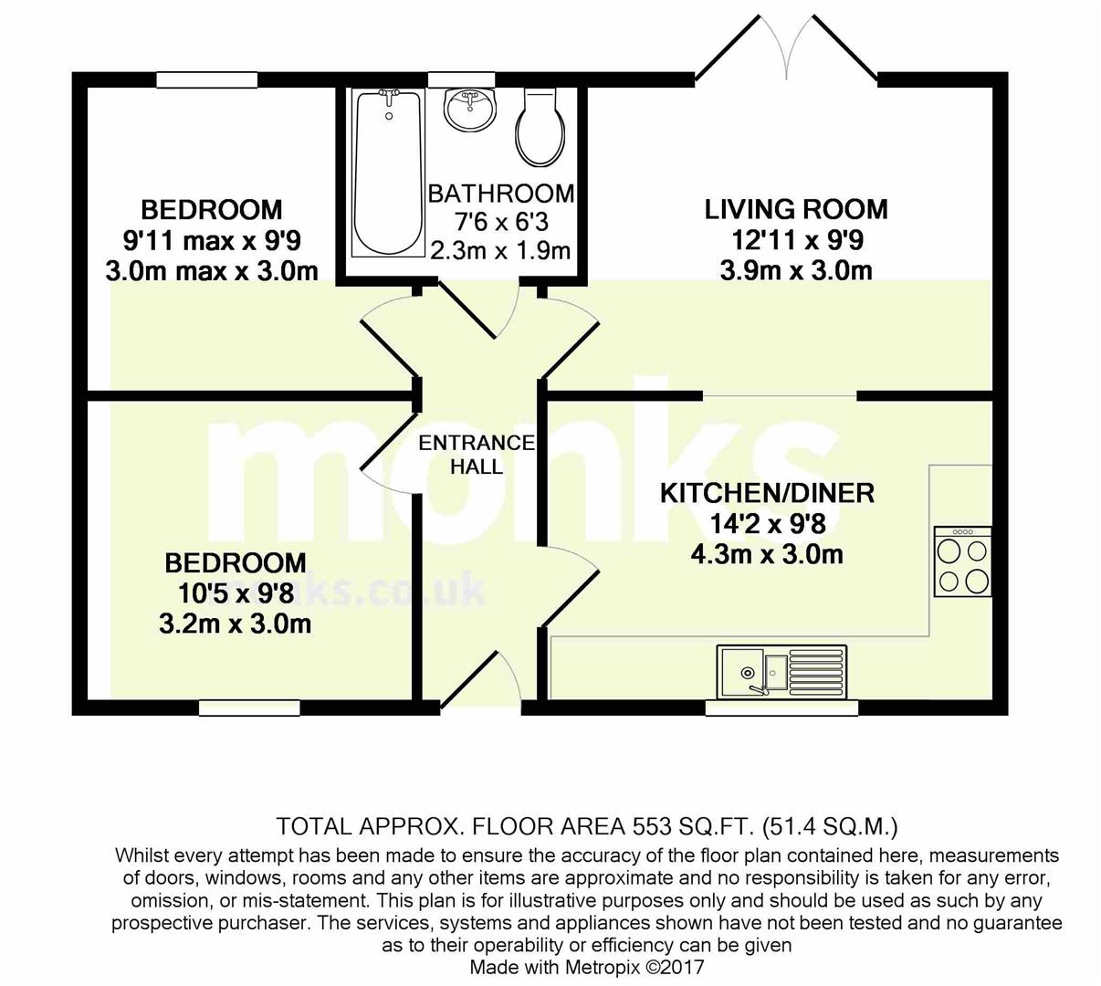 2 Bedrooms Semi-detached bungalow for sale in Harvey Gardens, Monkmoor, Shrewsbury SY2