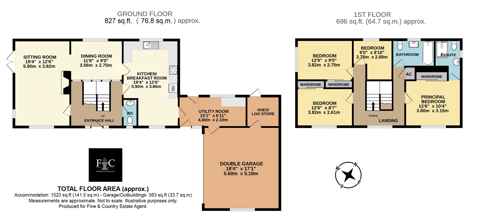 Cherrybank, 24, Low Road, Stowmarket floorplan
