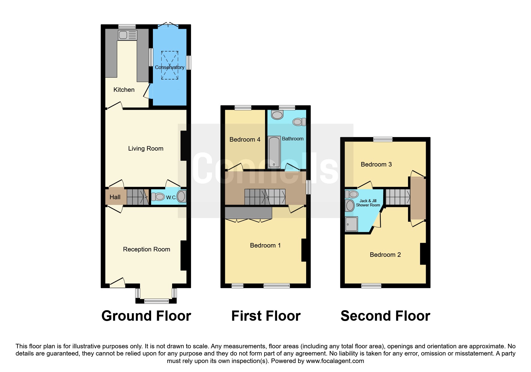 92, Lichfield Road, Walsall floorplan