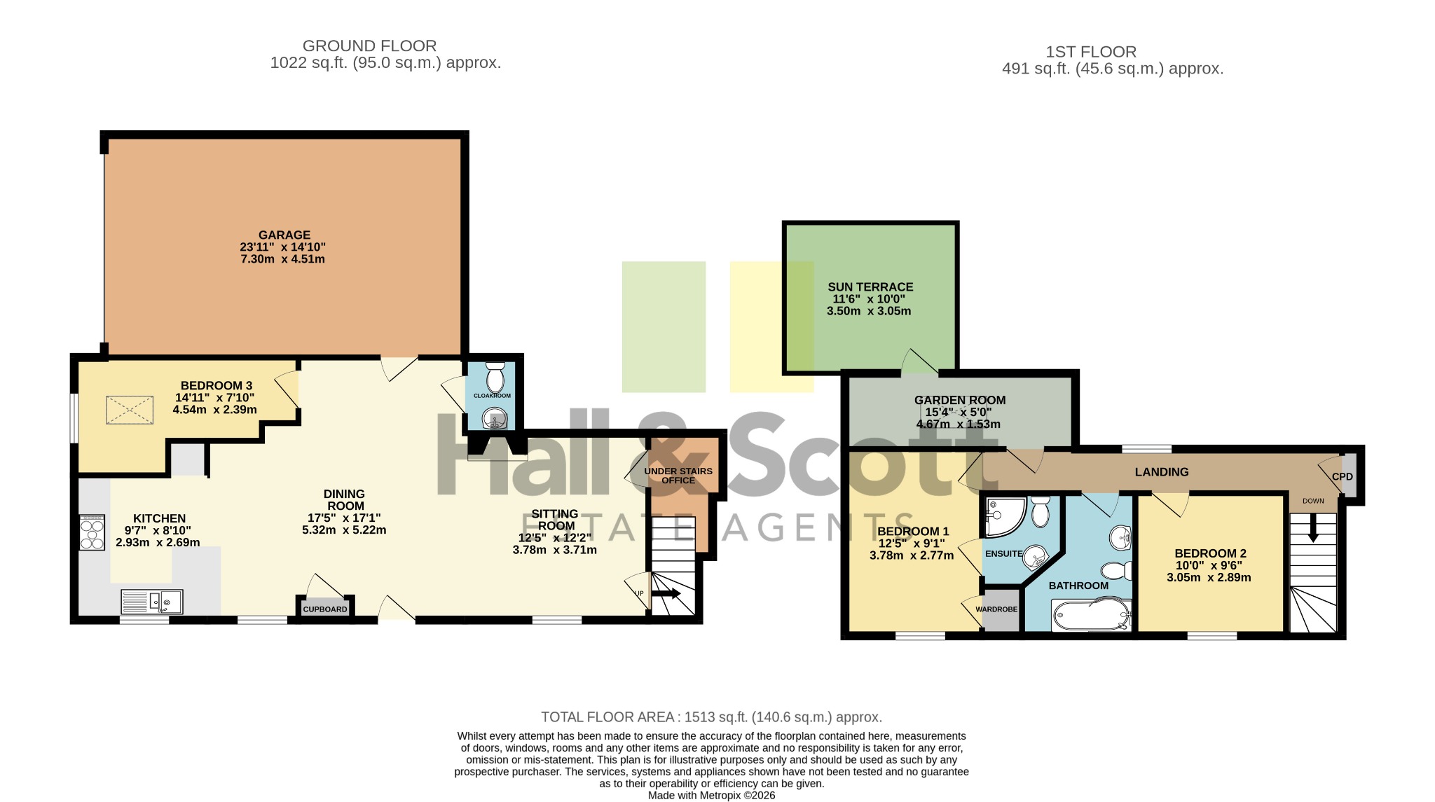 The Old Bakery, 1 Chapel Lane, Ottery Saint Mary floorplan