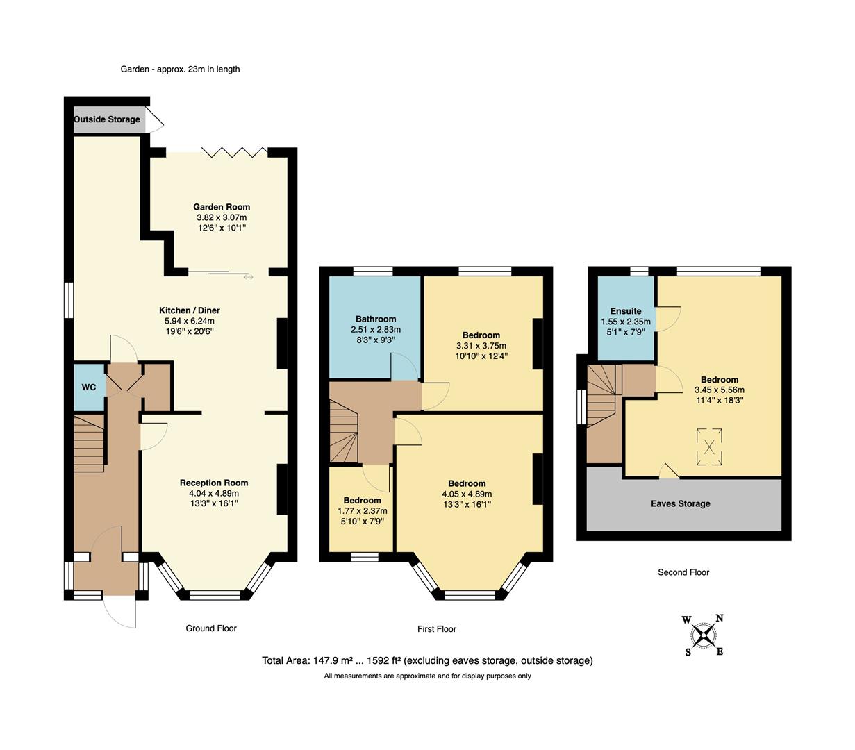 29, Forest View Road, Walthamstow floorplan