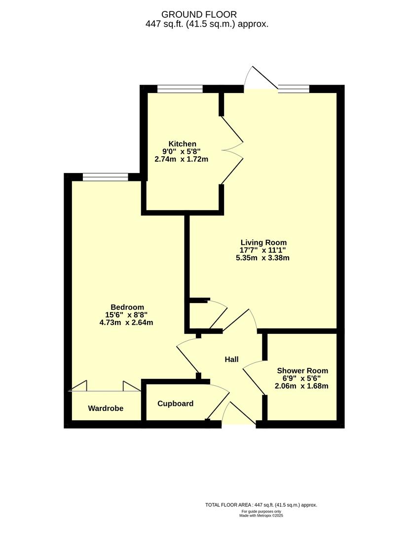 1 Clarks Court, High Street, Cullompton floorplan