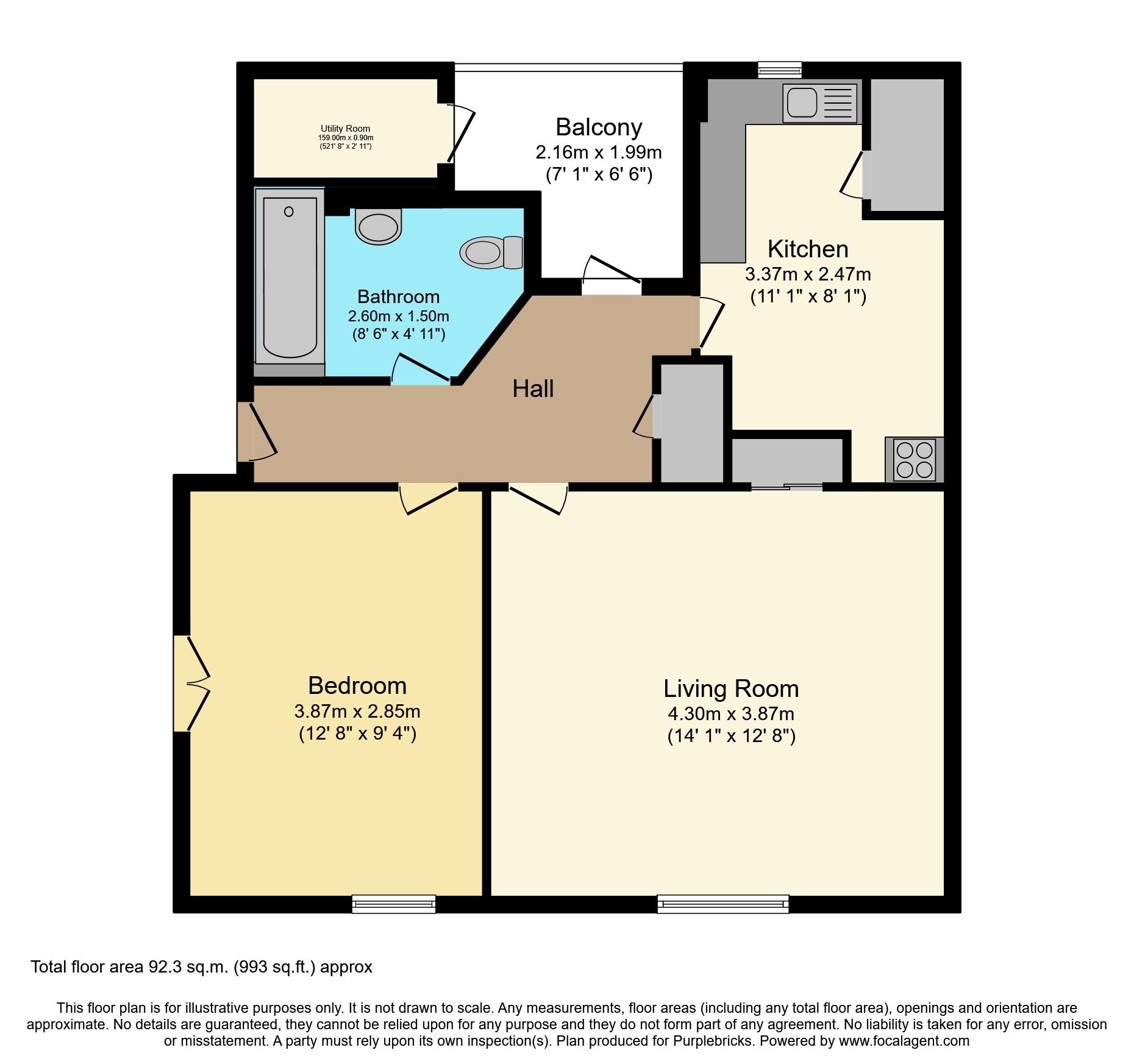 11, Sylvester Gardens, Ilford floorplan