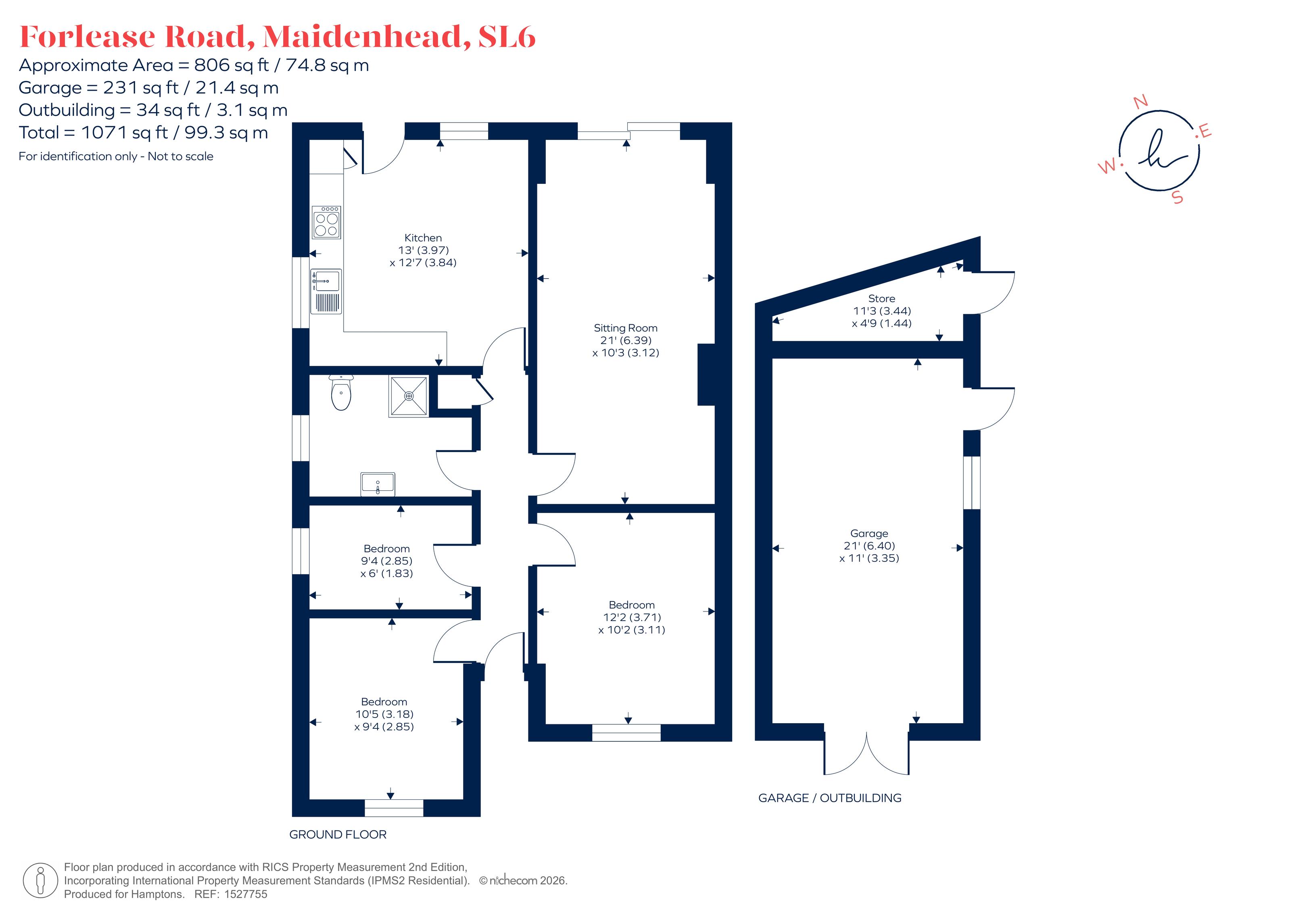 Woodview, 103, Forlease Road, Maidenhead floorplan