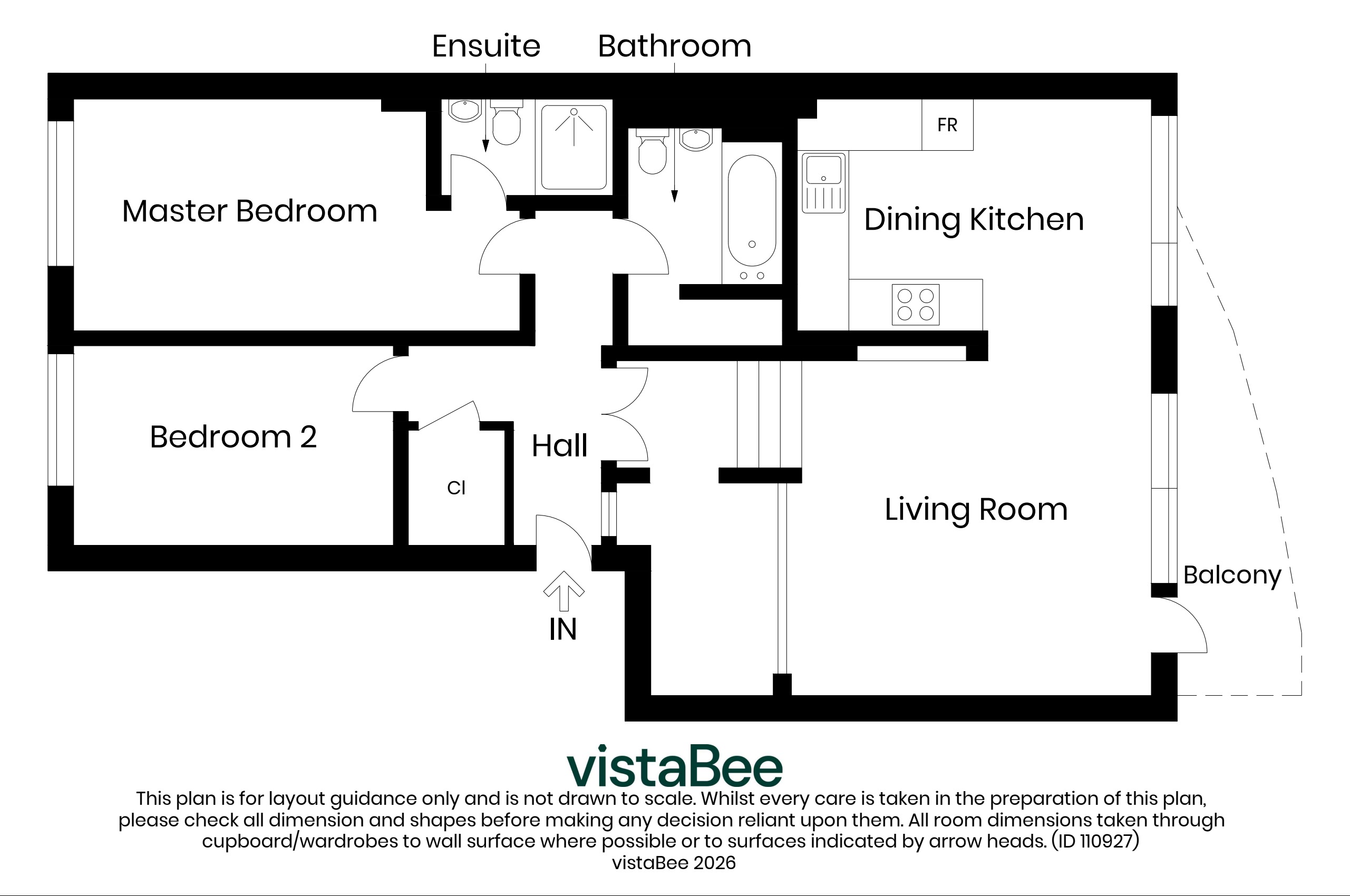 2/2, 110, Clyde Street, Glasgow City floorplan