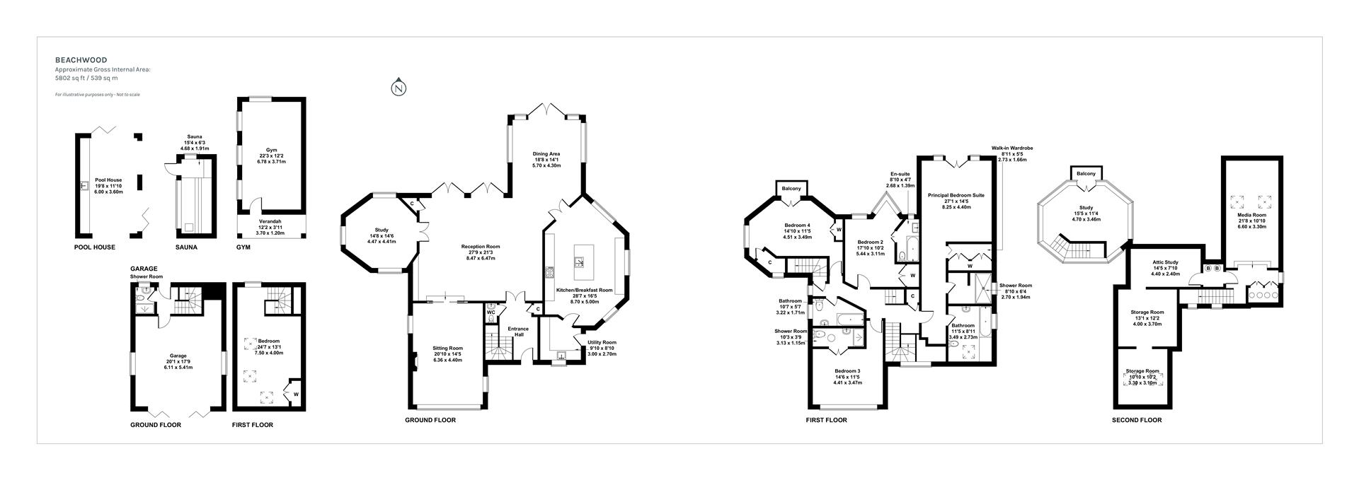 Beachwood, Quarr Road, Quarr floorplan