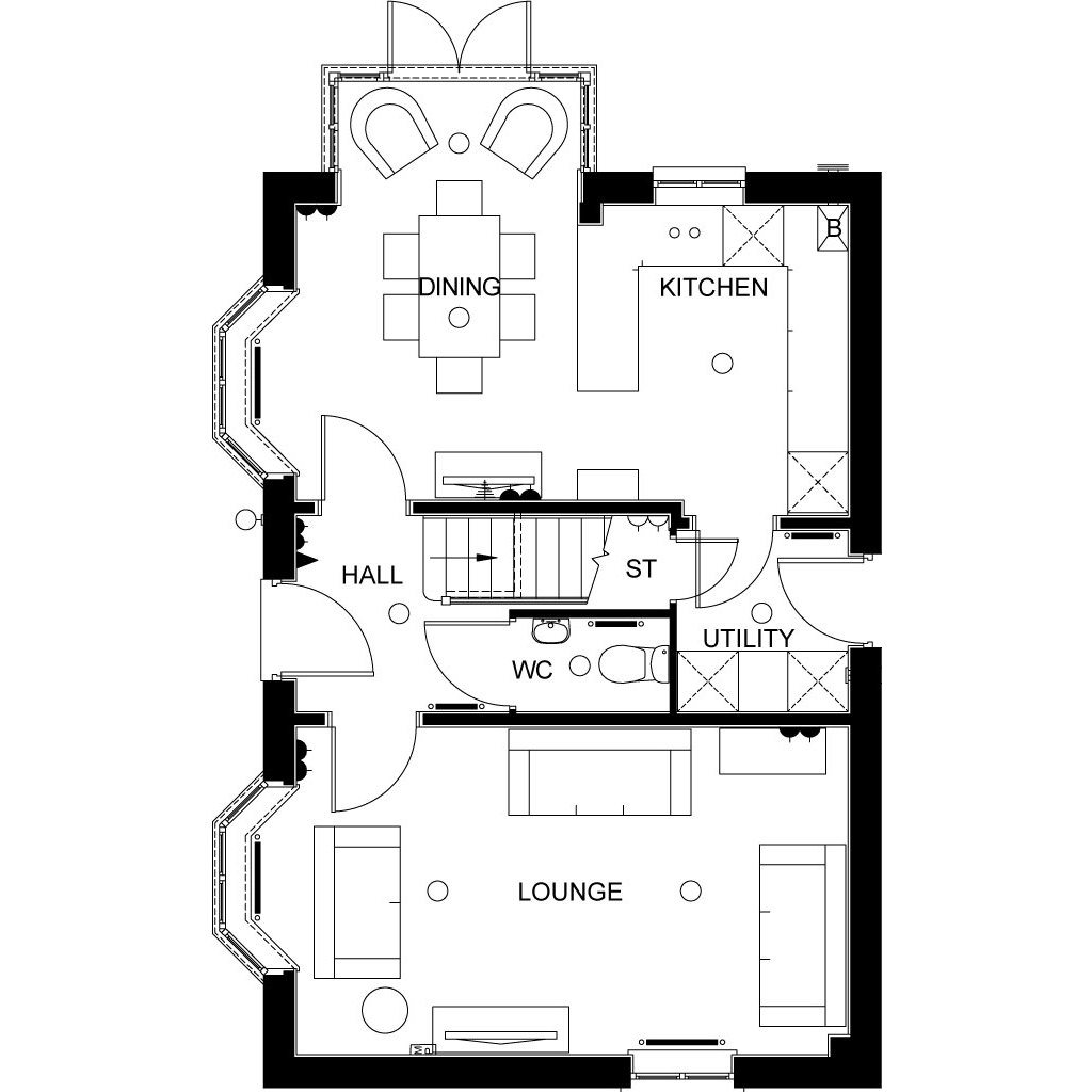 4 Bedrooms Detached house for sale in 