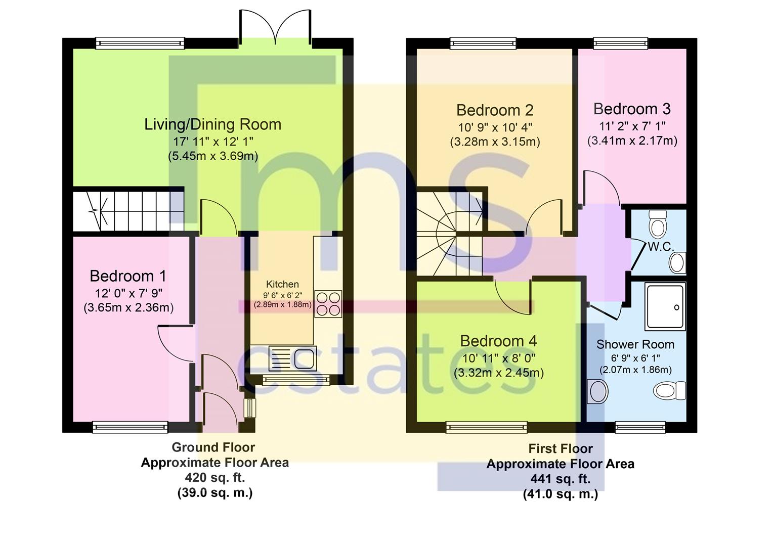 Kittiwake Mews, Nottingham floorplan