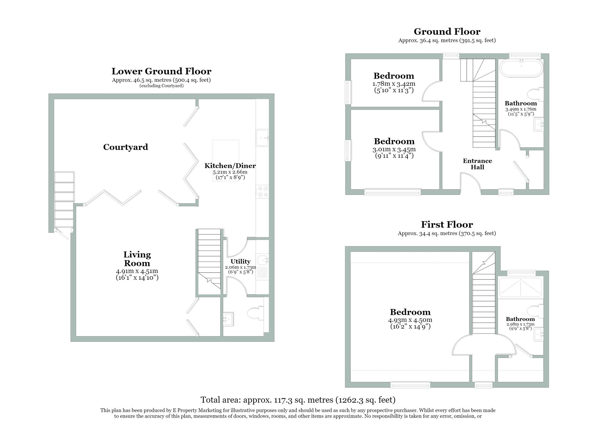 19 St. Christophers Road, Haslemere floorplan