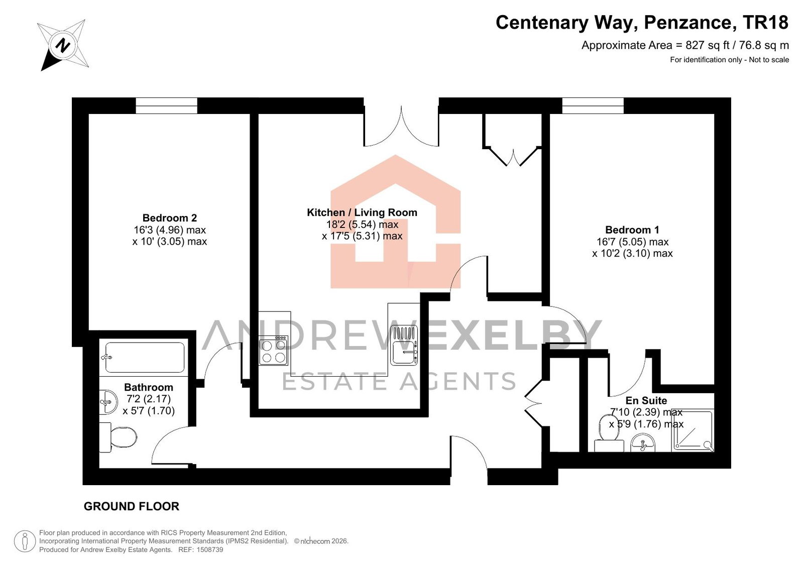 2, Armistice Gardens, Penzance floorplan