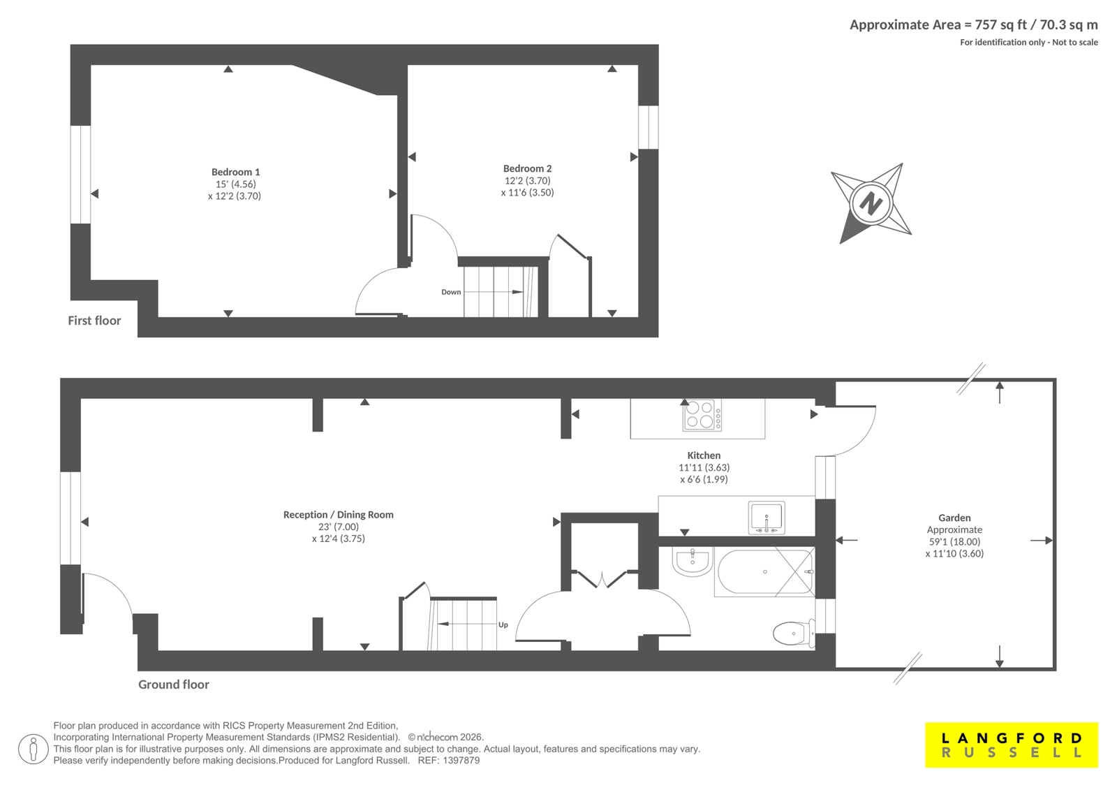 44, Wellbrook Road, Orpington floorplan