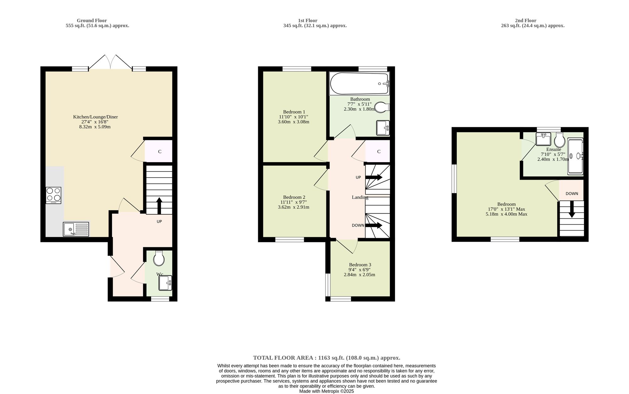 Scott House 1B, West Road, Great Yarmouth floorplan