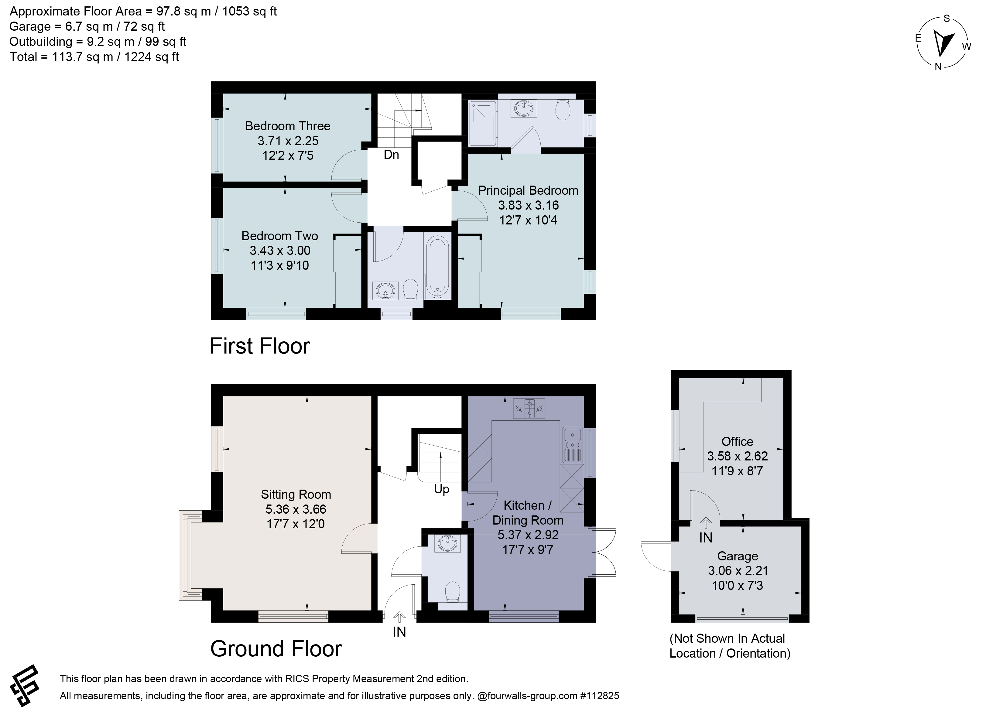 29, Skylark Place, Farnham floorplan