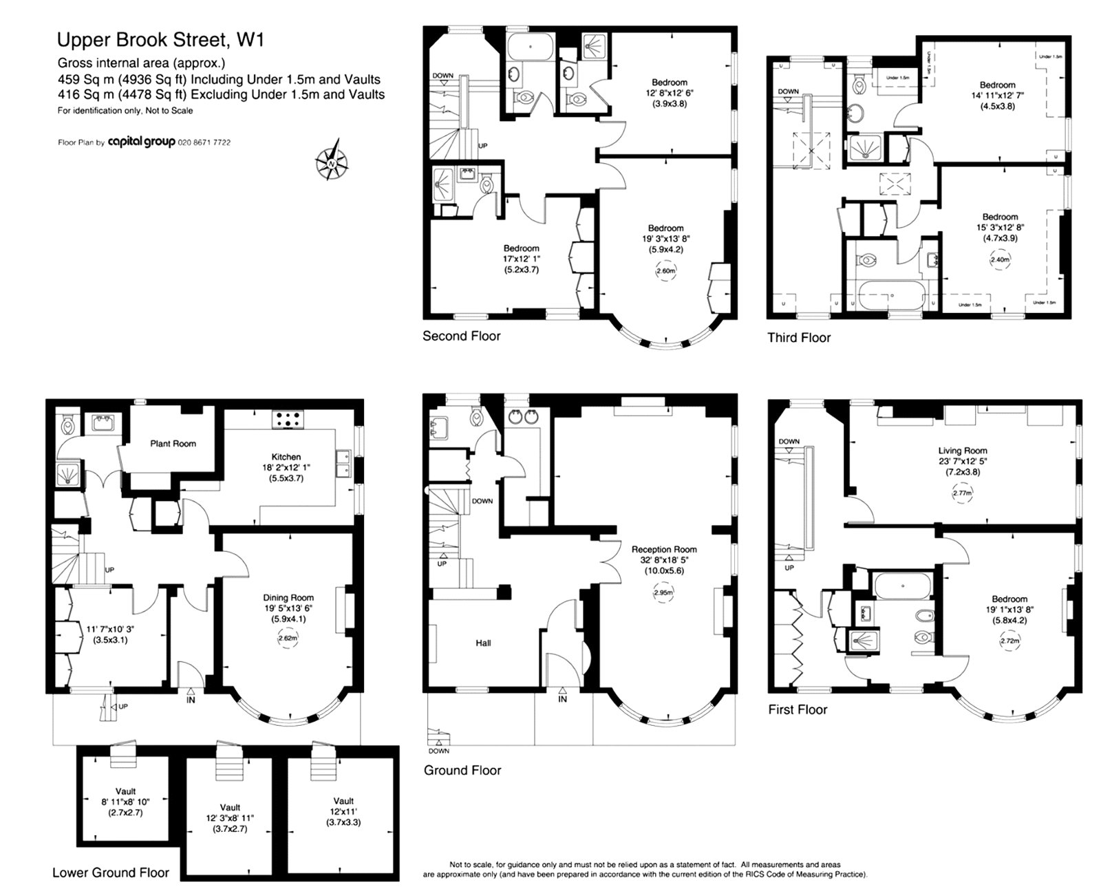 Upper Brook Street, London floorplan