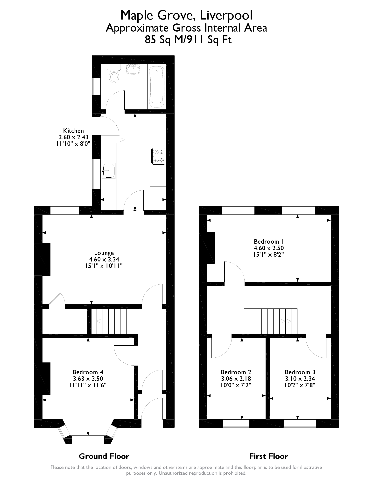 3 Bedrooms Terraced house for sale in Maple Grove, Liverpool, Merseyside L8