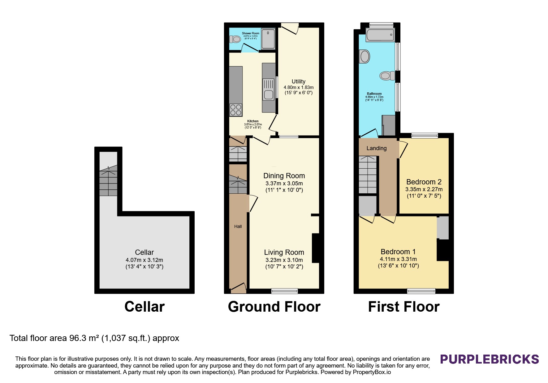 Lorne Road, Northampton floorplan