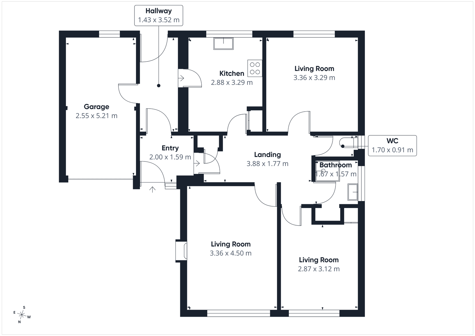102, Lakeside Avenue, Lydney floorplan